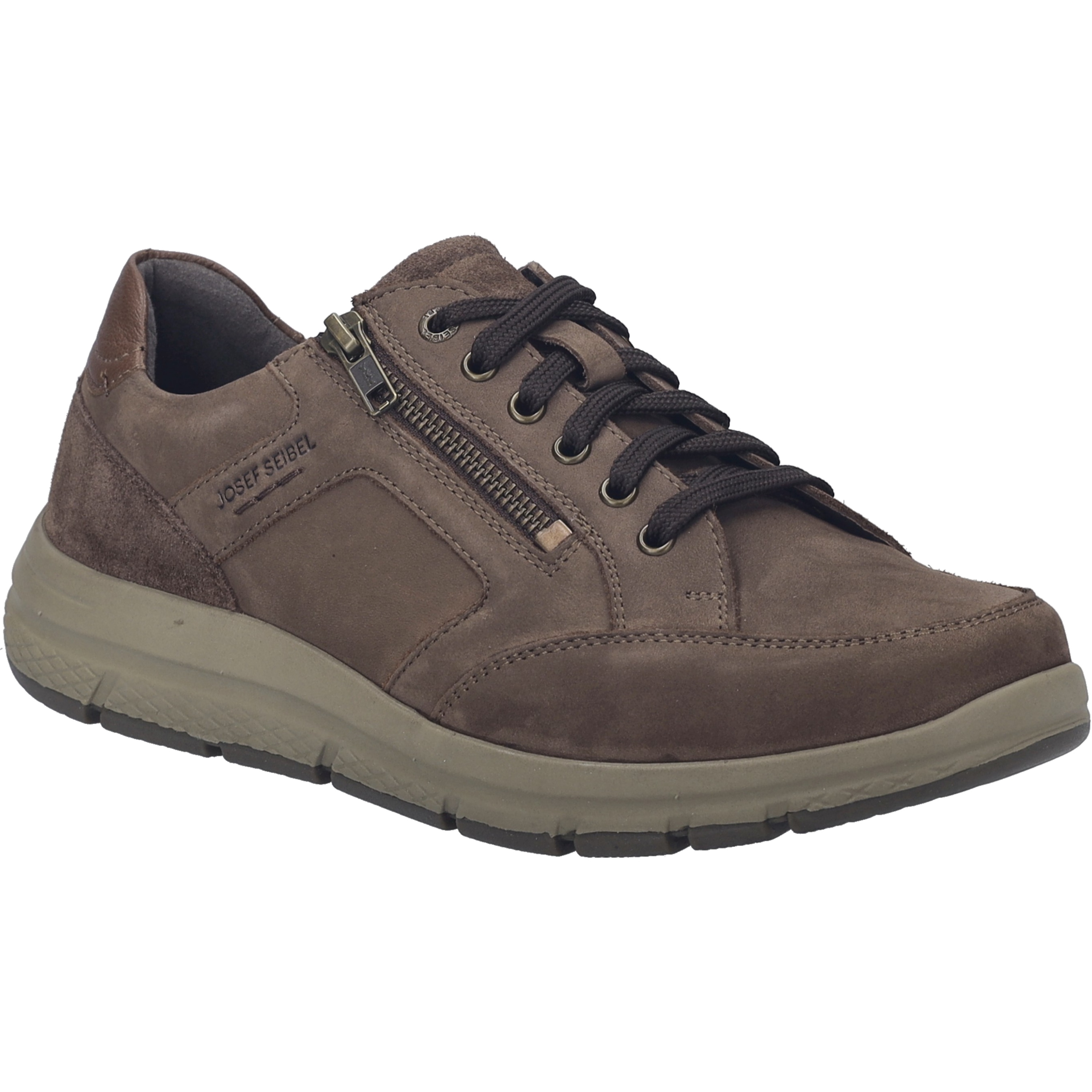 Schnürschuh JOSEF SEIBEL "Giuseppe 08, braun", Herren, Gr. 47, braun, Obermaterial: 100% Rindsleder Leather cow., Schuhe Schnürschuh