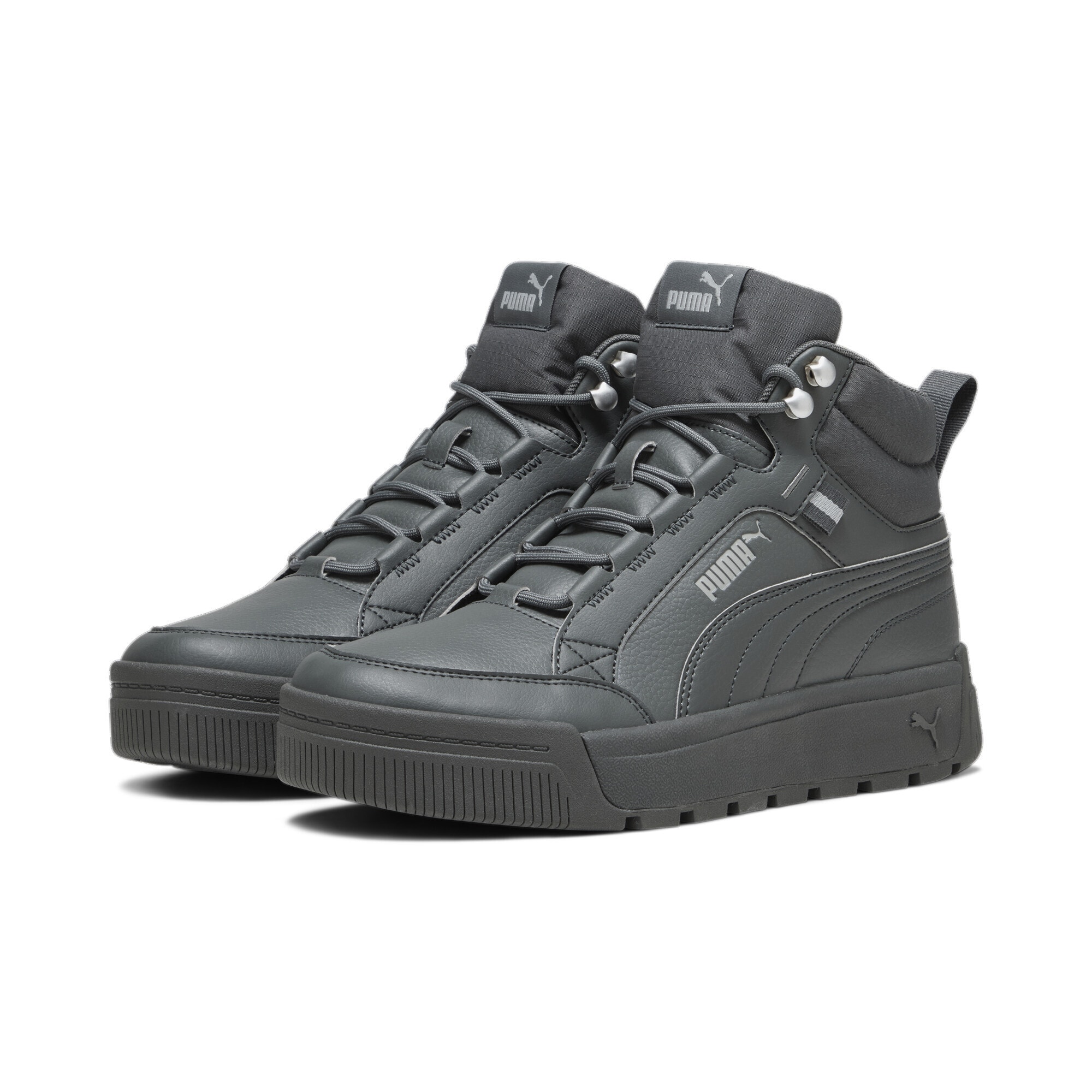 Sneaker PUMA "Tarrenz SB III Stiefel Erwachsene", Herren, Gr. 40.5, grau (shadow gray cool mid), Obermaterial: Textil, Synthetik; Futter: Textil; Innensohle: Textil; Laufsohle: Gummi, Schuhe Sneaker