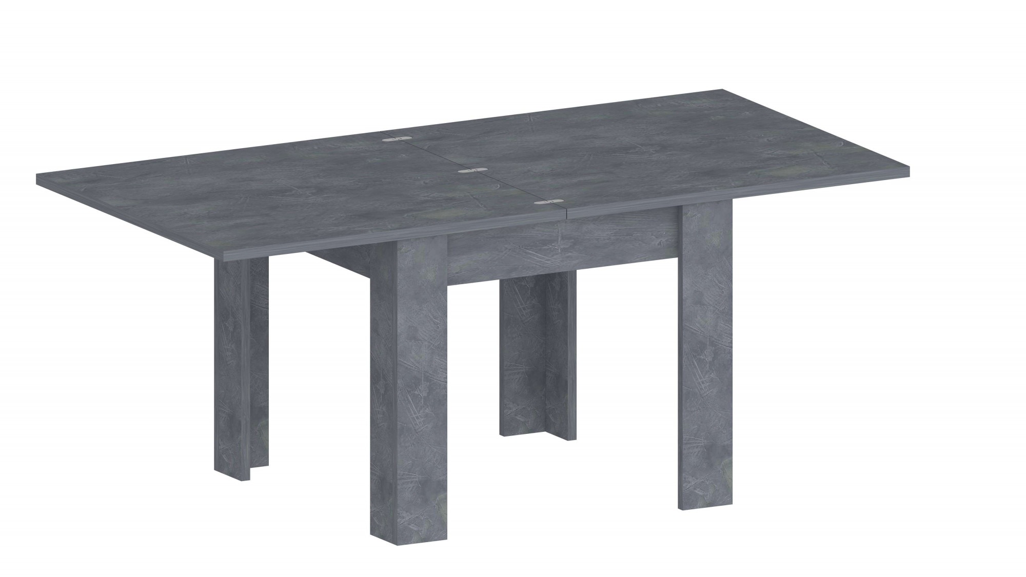 Esstisch HOME AFFAIRE "JESI", grau (zement, zement, zement), B:90cm H:75cm T:90cm, Tische, Esstisch Image