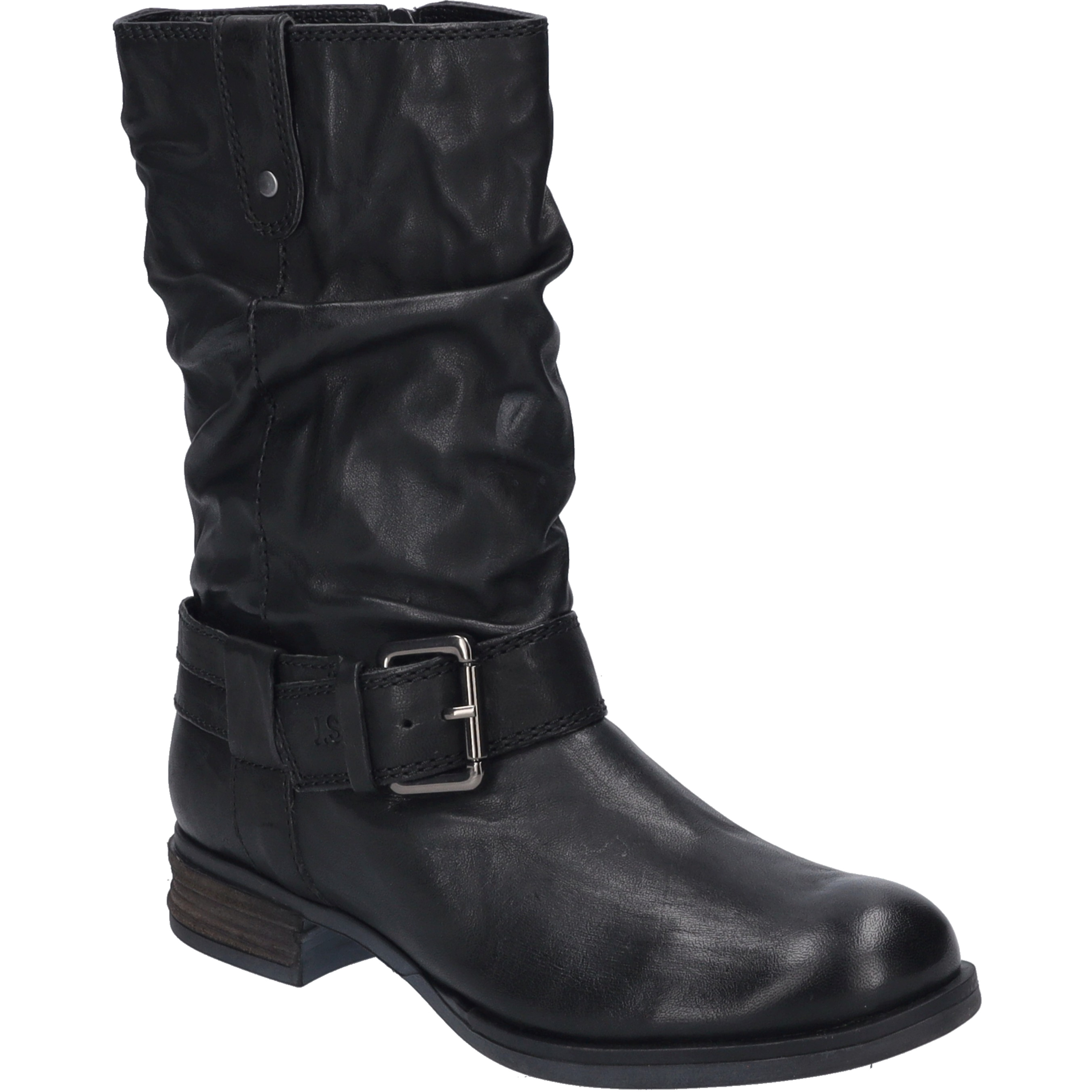 Stiefel JOSEF SEIBEL "Sanja 14, schwarz", Damen, Gr. 36, schwarz, Obermaterial: 100% Rindsleder Leather cow., Schuhe Stiefel