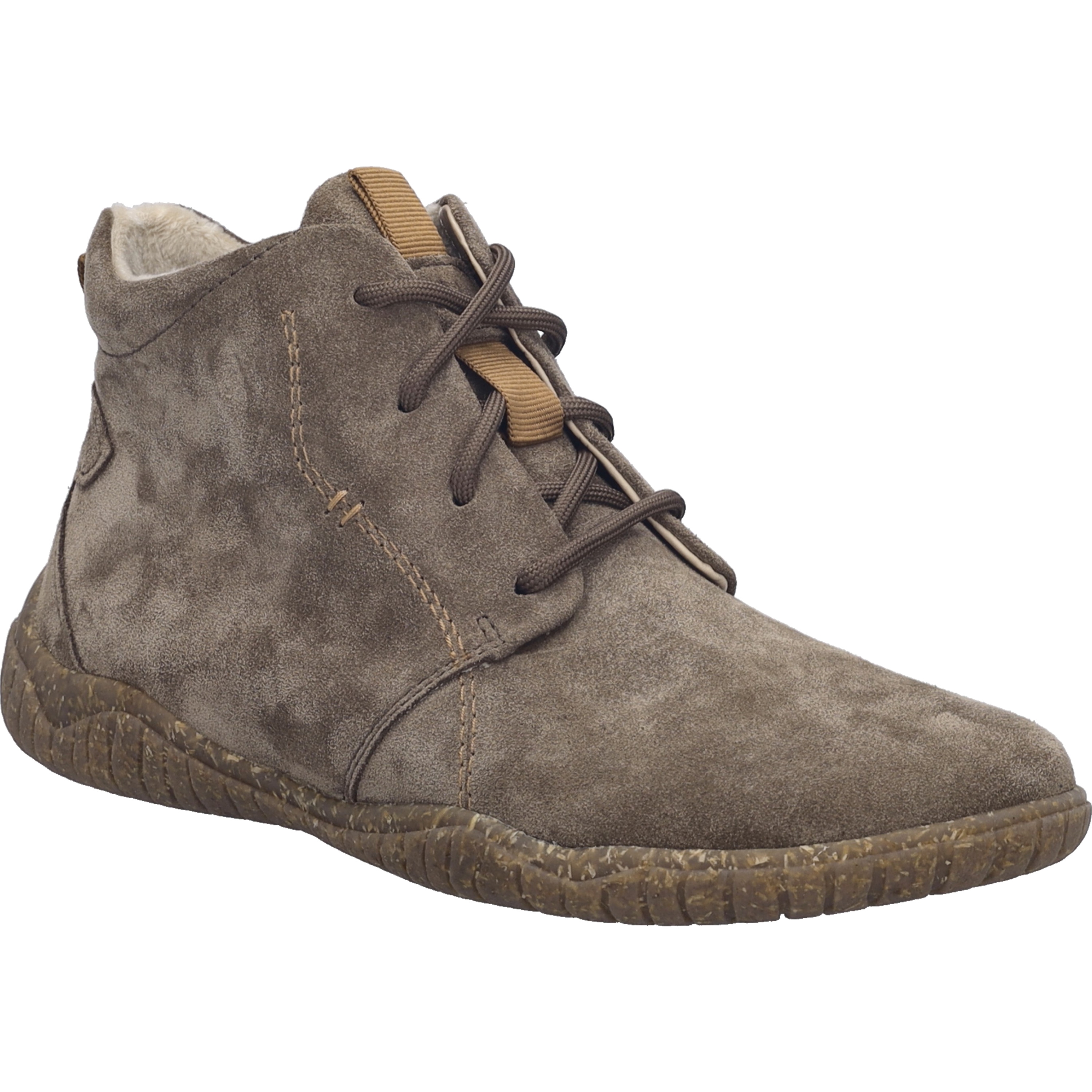 Stiefelette JOSEF SEIBEL "Wynona 05, taupe", Damen, Gr. 37, grau (taupe), Obermaterial: 100% Rindsleder Leather cow., Schuhe Stiefelette