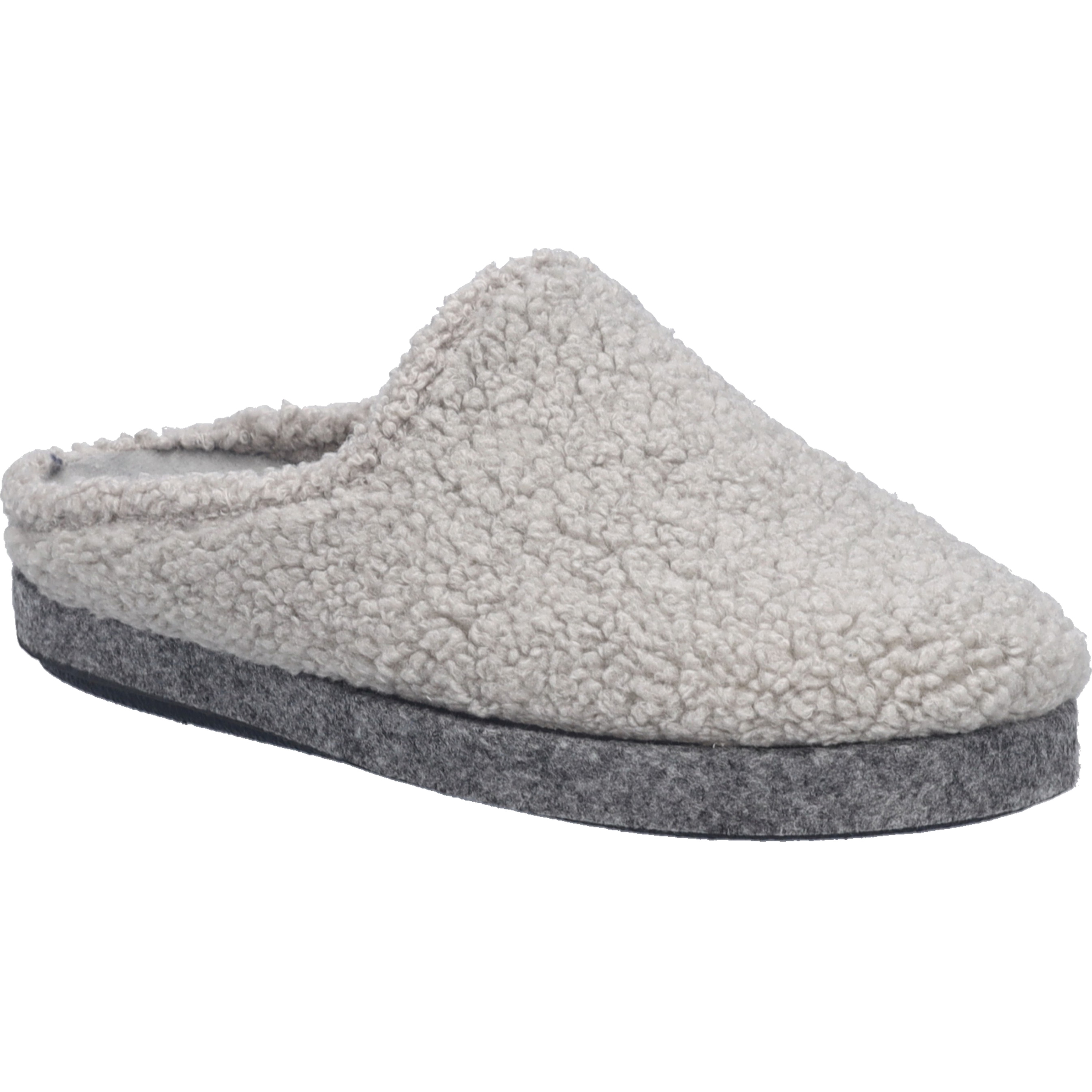 Hausschuh JOSEF SEIBEL "Lara 02, grau-kombi", Damen, Gr. 41, grau (grau, kombi), Obermaterial: 100% Textilmaterial TEXMAT., Schuhe Hausschuh