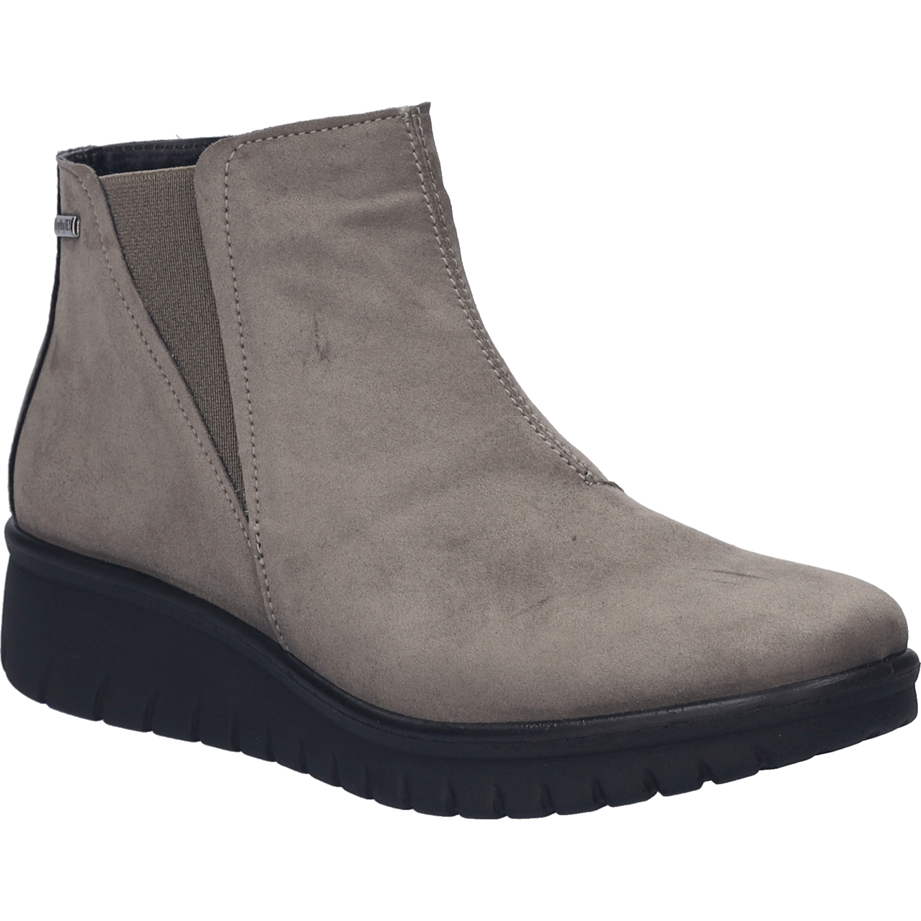 Stiefelette JOSEF SEIBEL "Calais 54, taupe", Damen, Gr. 39, grau (taupe), Obermaterial: 100% Textilmaterial TEXMAT., Schuhe Stiefelette