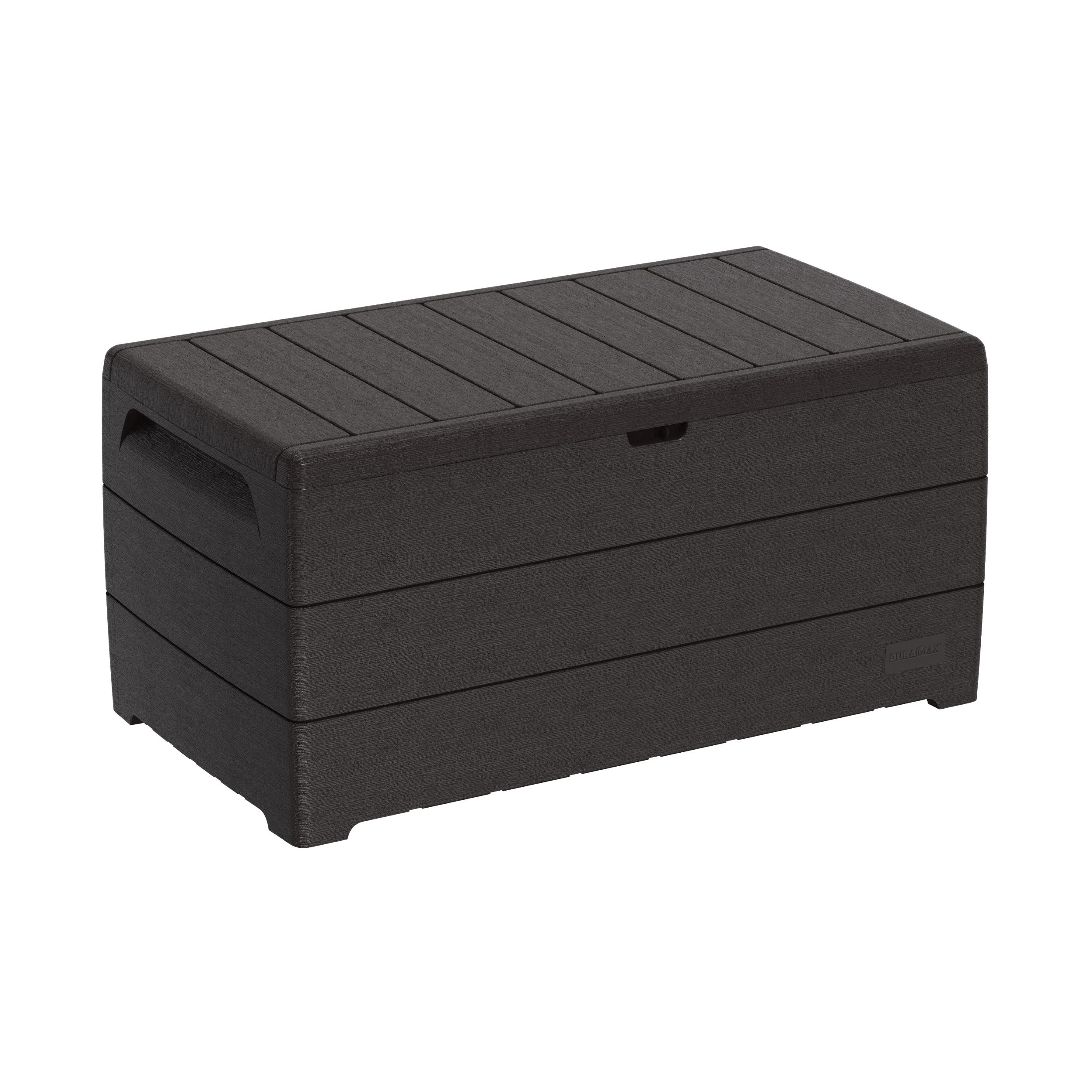 Aufbewahrungsbox VCM "Durabox Aufbewahrungsbox Kissenbox 416 L", braun, Obermaterial: 100% Kunststoff plastic., Aufbewahrungsboxen, Aufbewahrungsbox