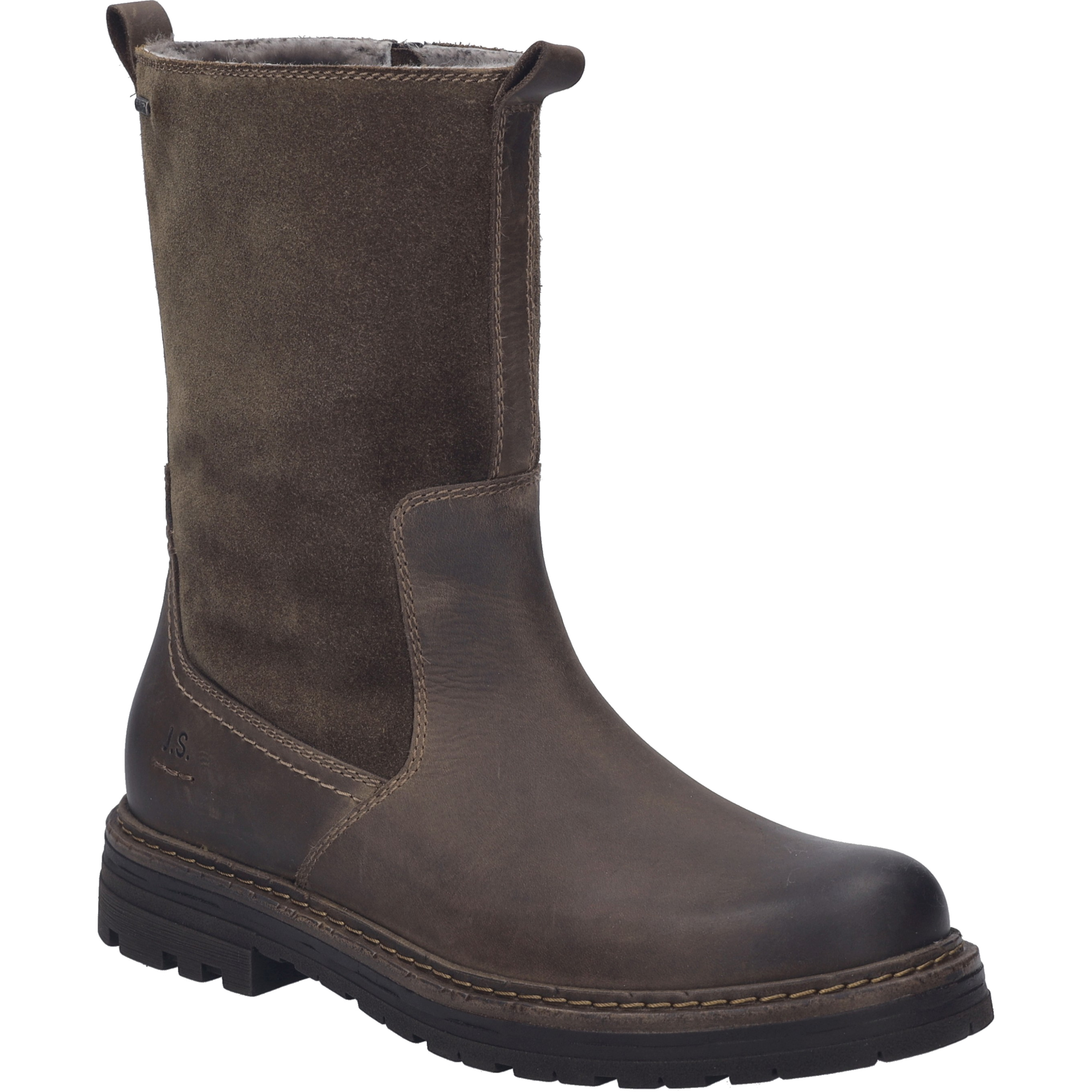Stiefel JOSEF SEIBEL "Curtis 52, brasil", Herren, Gr. 47, braun (brasil), Obermaterial: 100% Rindsleder Leather cow., Schuhe Stiefel