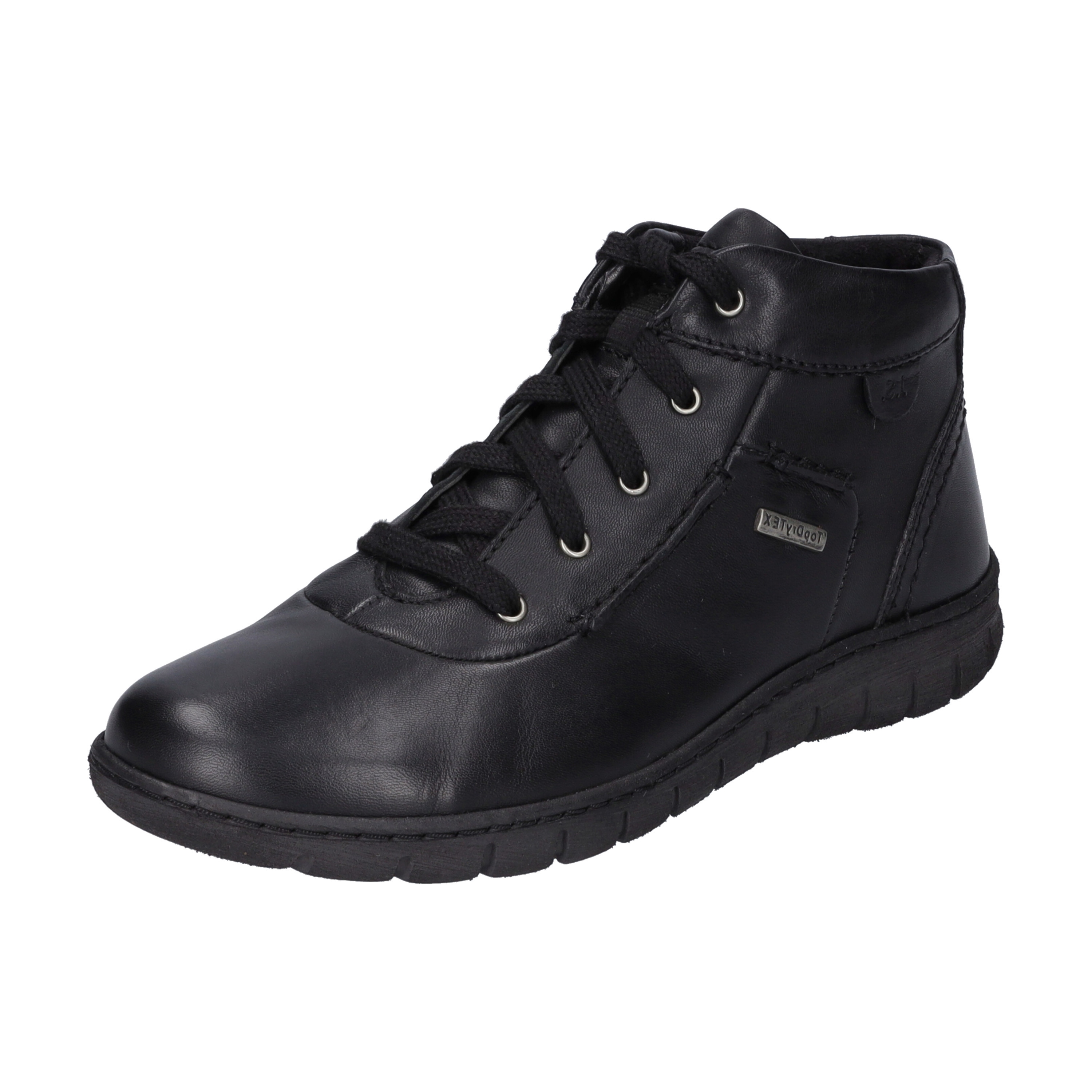 Stiefelette JOSEF SEIBEL "Steffi 53, schwarz", Damen, Gr. 38, schwarz, Obermaterial: 100% Rindsleder Leather cow., Schuhe Stiefelette