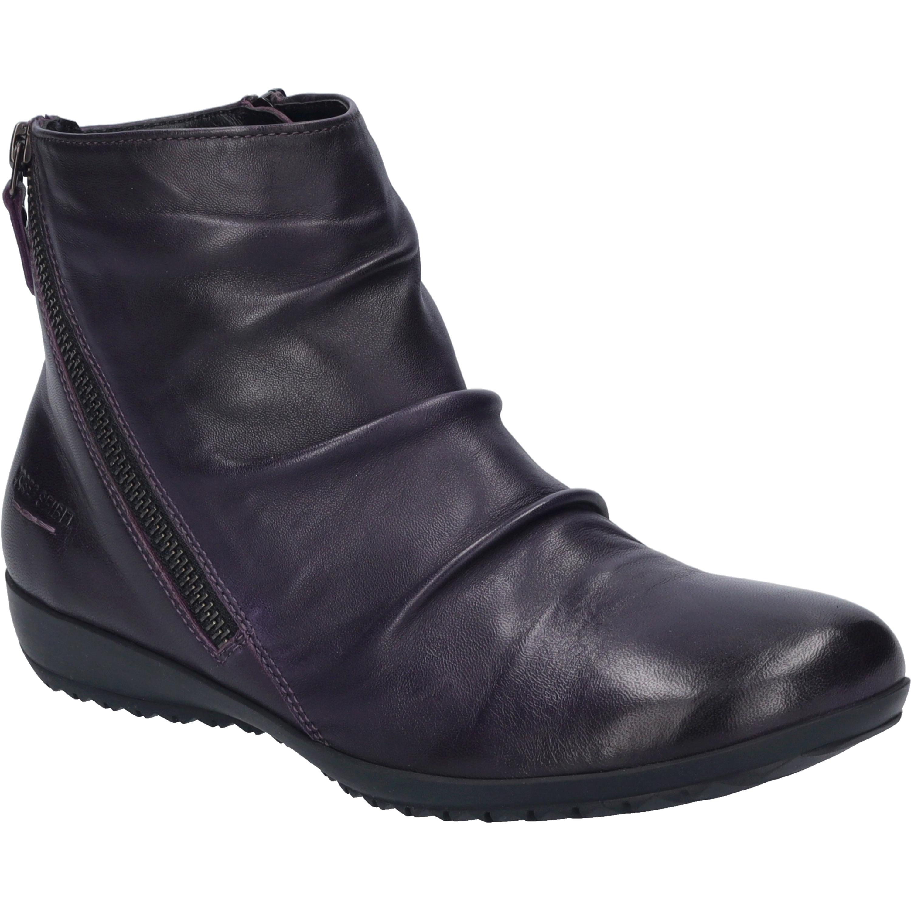 Stiefelette JOSEF SEIBEL "Naly 61, purple", Damen, Gr. 38, lila, Obermaterial: 100% Rindsleder Leather cow., Schuhe Stiefelette