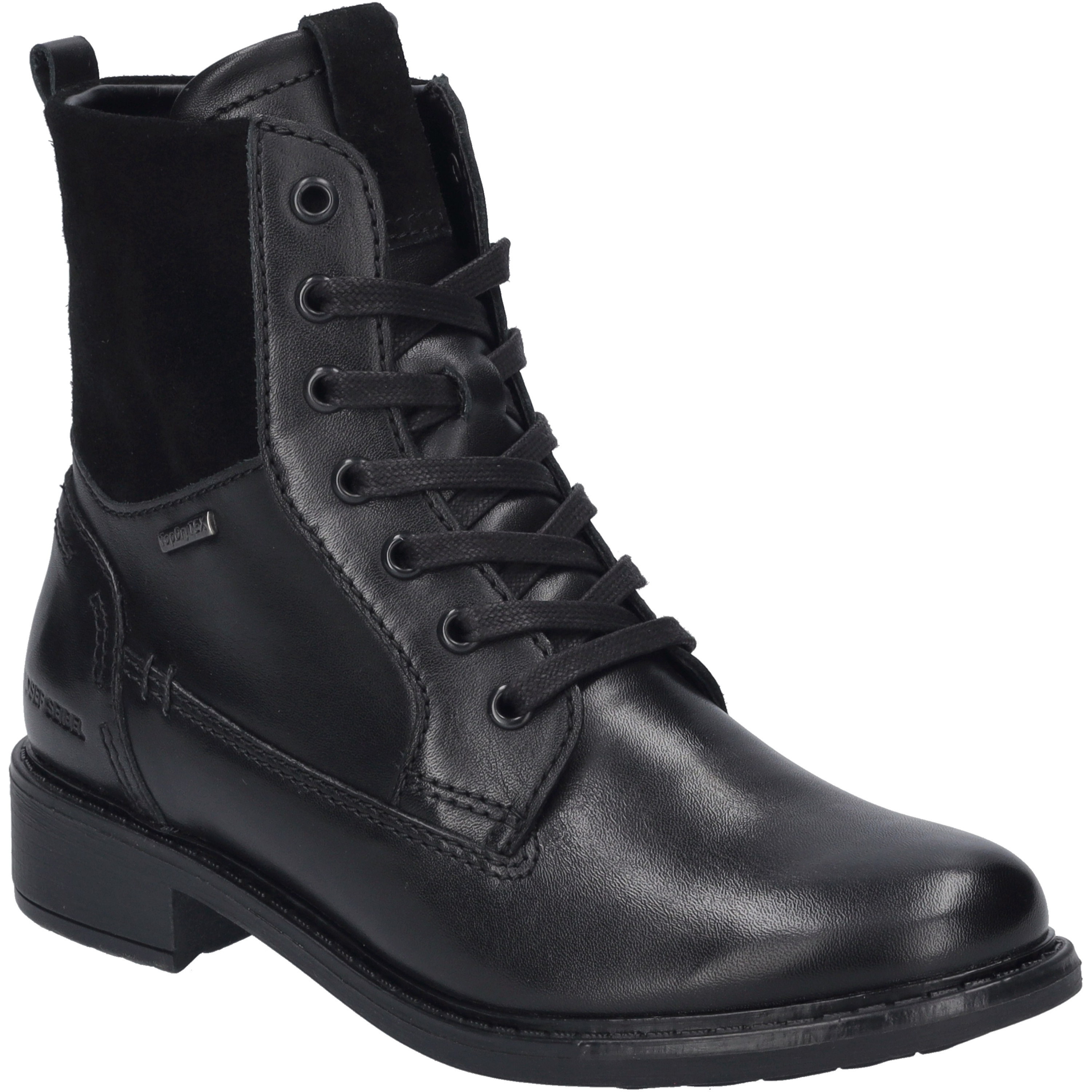 Stiefel JOSEF SEIBEL "Selena 53, schwarz", Damen, Gr. 40, schwarz, Obermaterial: 100% Rindsleder Leather cow., Schuhe Stiefel