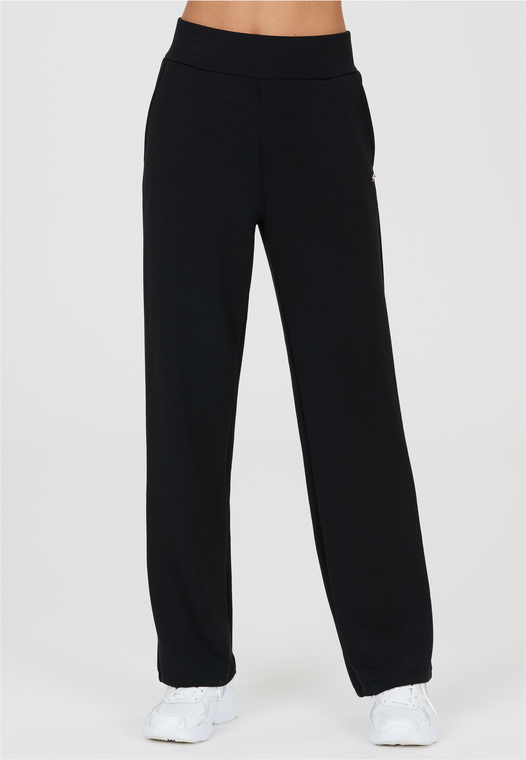 Sporthose ATHLECIA "Jacey", Herren, Gr. 44, EURO-Größen, schwarz, 51% Polyester, 44% Modal, 5% Elasthan, unifarben, lang, Hosen Sporthose, mit komfortabler Passform