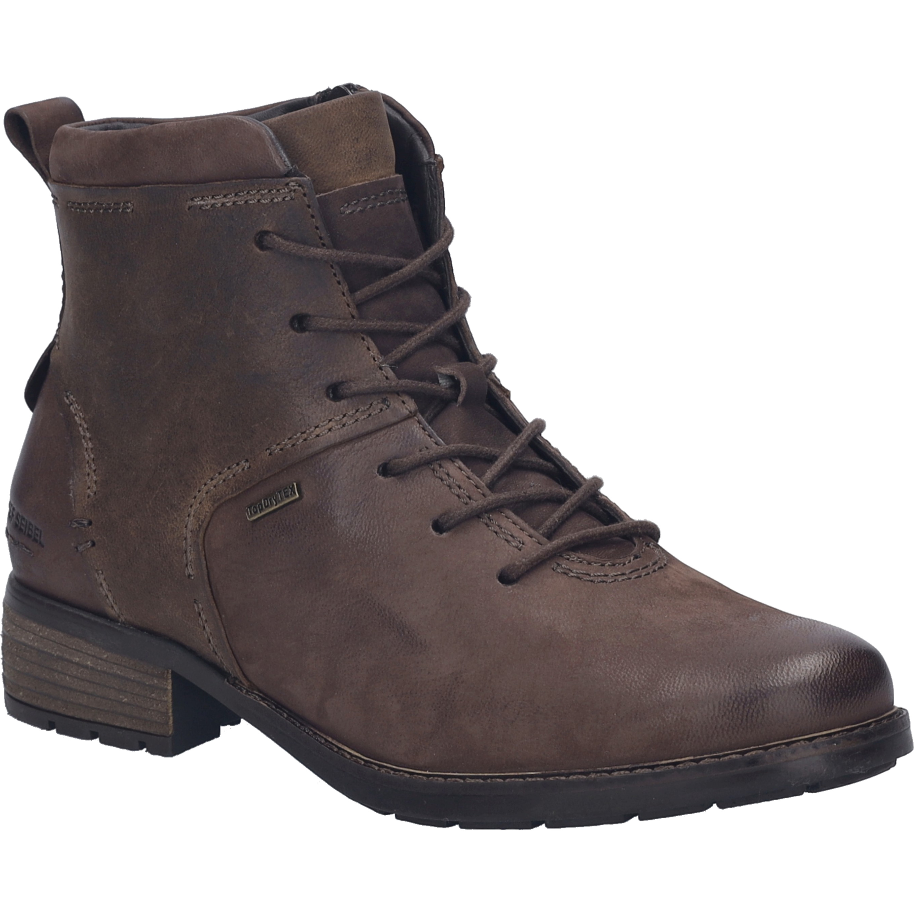 Stiefelette JOSEF SEIBEL "Kate 52, moro", Damen, Gr. 42, braun (moro), Obermaterial: 100% Rindsleder Leather cow., Schuhe Stiefelette