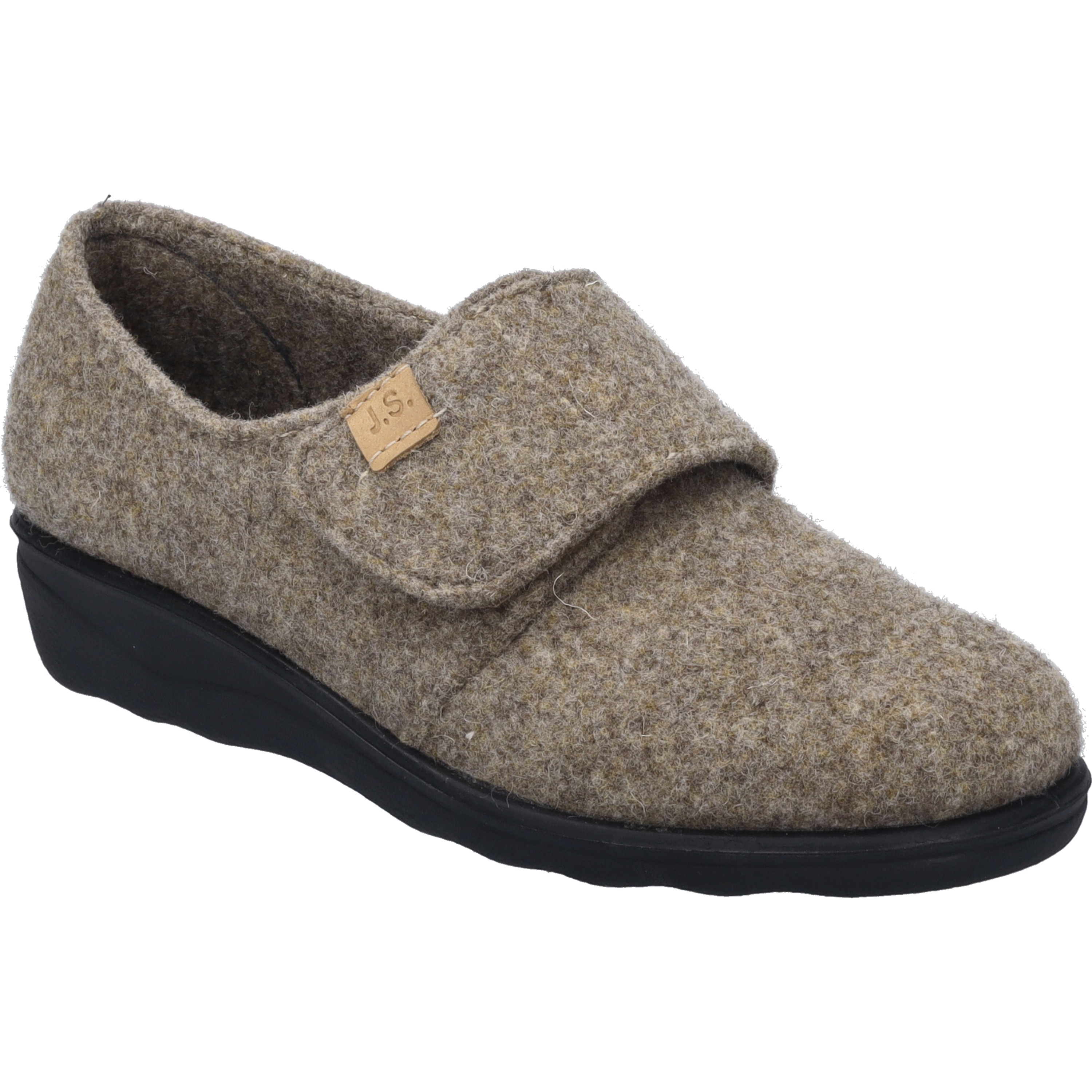 Hausschuh JOSEF SEIBEL "Nice 09, braun", Damen, Gr. 36, braun, Obermaterial: 100% Textilmaterial TEXMAT., Schuhe Hausschuh