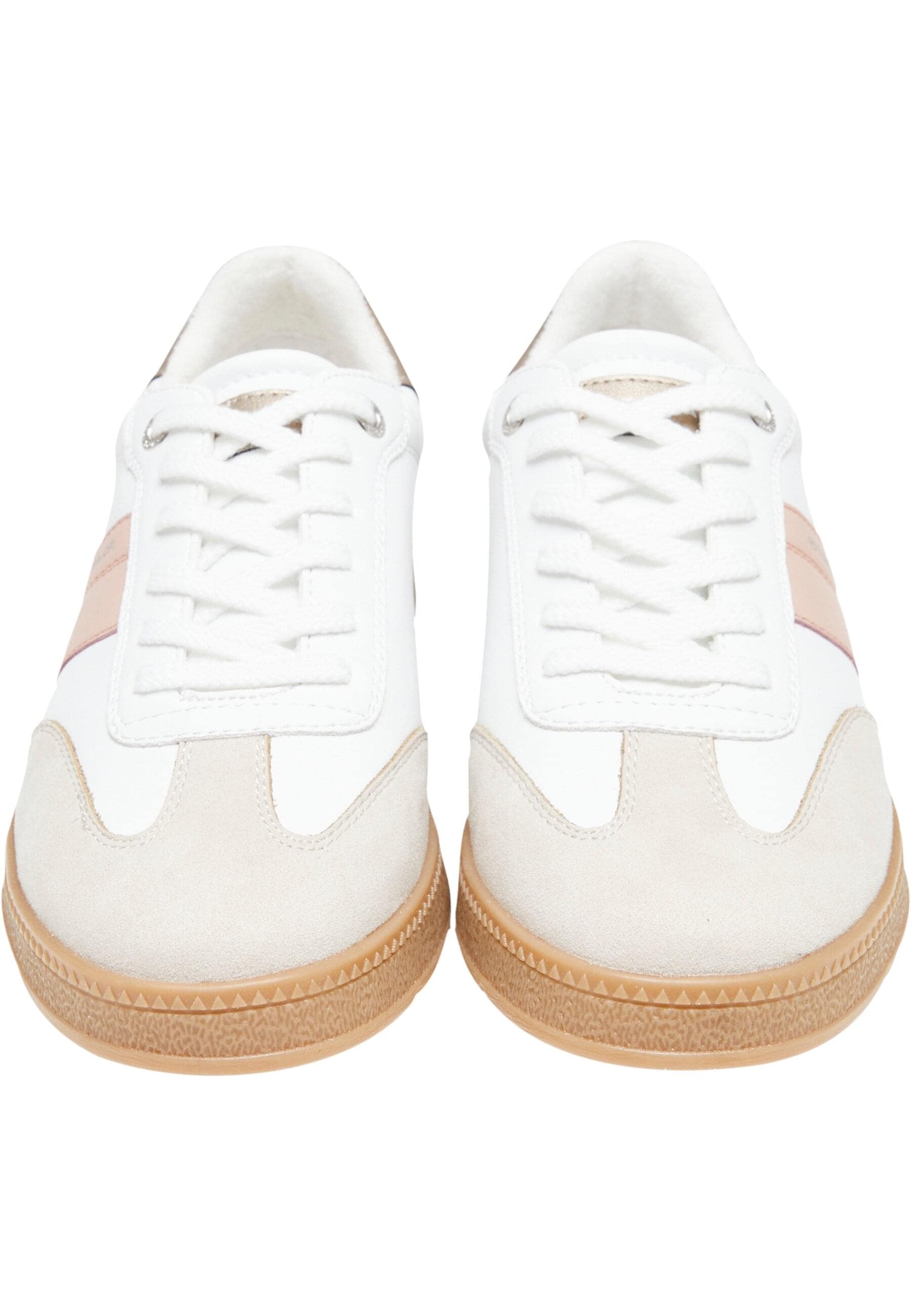 Trainingsschuh TOM TAILOR "Tom Tailor Sneaker Low", Kinder, Gr. 42, weiß, beige, Schuhe