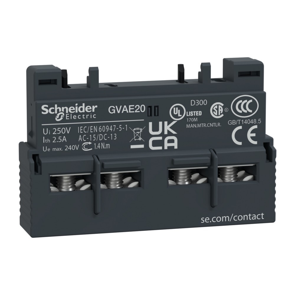 Schneider Electric Hilfsschalter GVAE20 Image