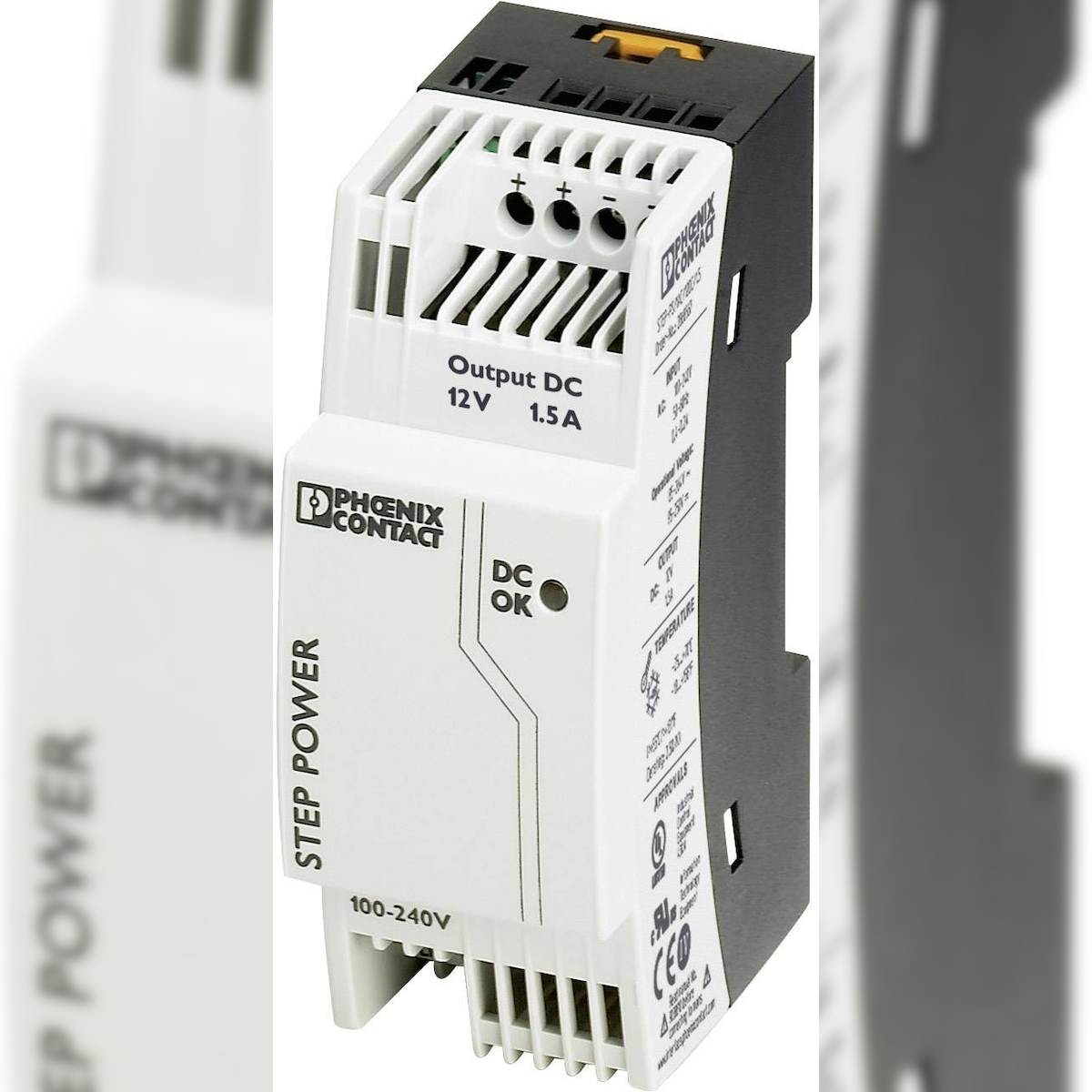 Phoenix Contact STEP-PS/1AC/12DC/1.5 Hutschienen-Netzteil (DIN-Rail) 12 V/DC 1.65 A 18 W Anz 2868567 Image