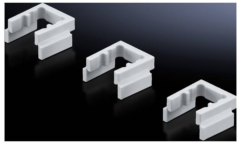 Rittal SV 9340.090 Abstandsbolzen Polyamid Lichtgrau (RAL 7035) 12 St. Image