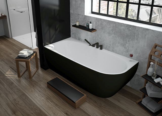 Hoesch Badewanne iSensi Eck 1700x750 Monolith links 3814.110 Image