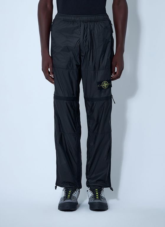 Logo Patch Pants - Blue - Stone Island Pants