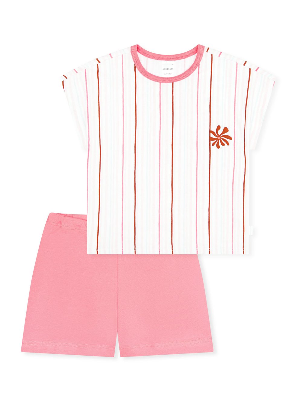 Schiesser Pyjama Mädchen pink, 116 Image