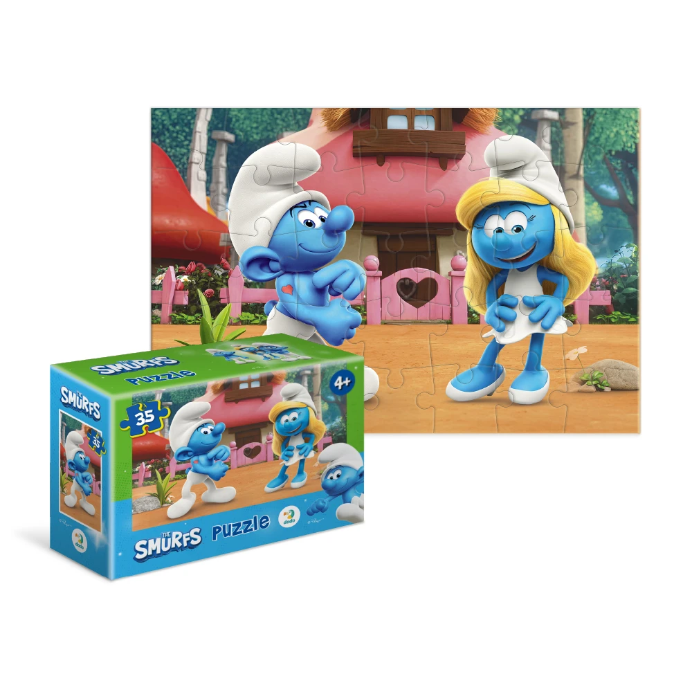 Puzzle Dodo Smurfs Puzzle Mini 35-Elemente 200692 Image