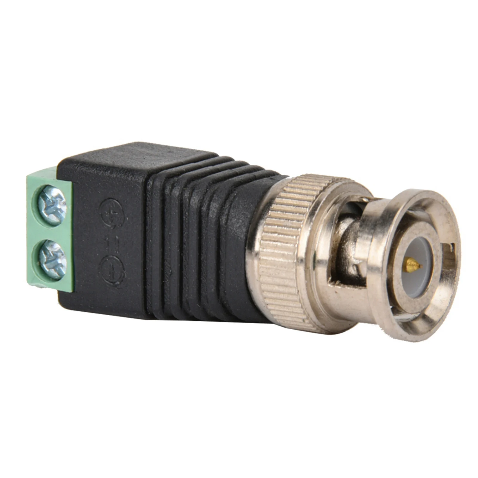 BNC-Stecker mit Schraubklemme, Koaxial-Video-Balun-Adapter, Schraubklemmenanschluss, Video-Balun-Adapter Image