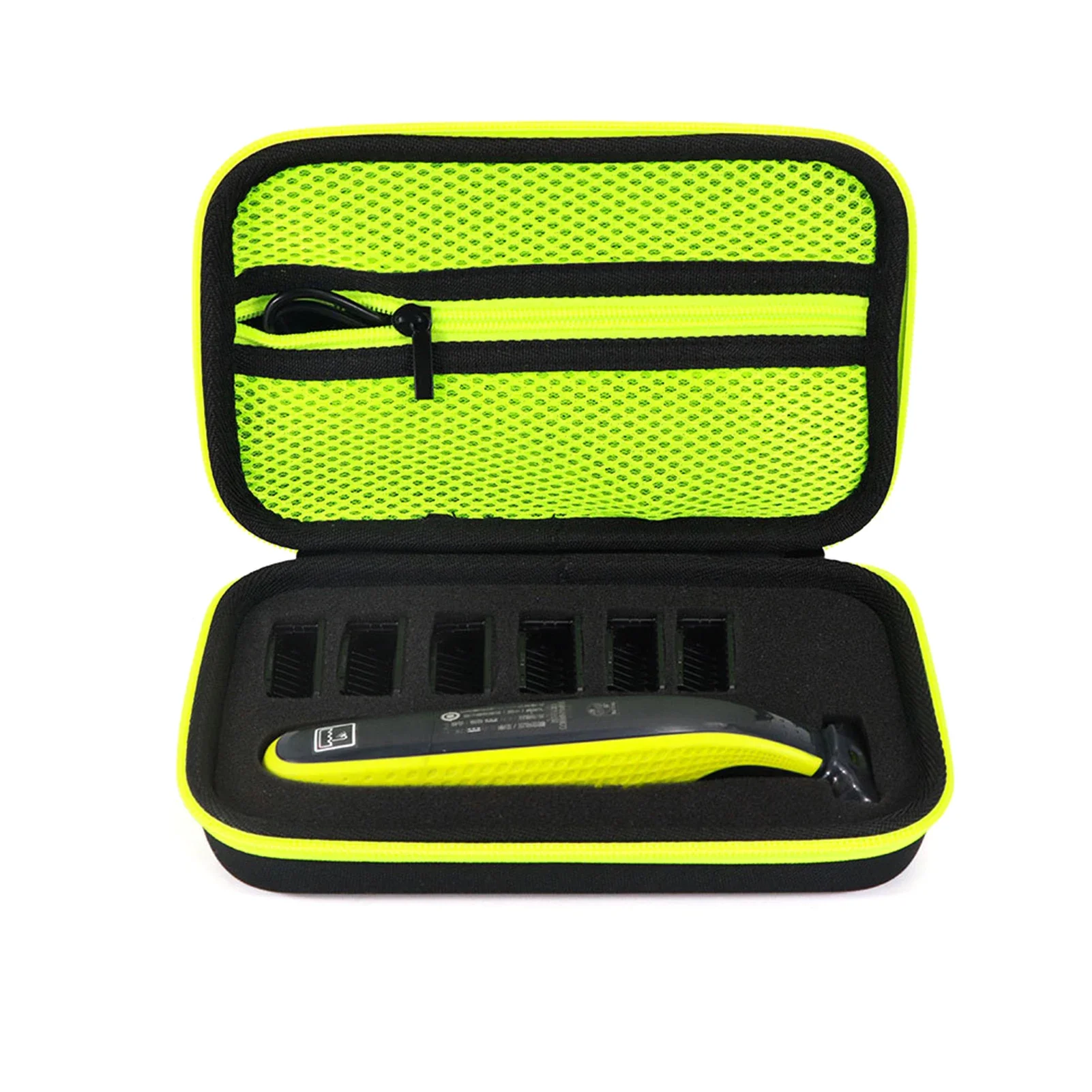 Aufbewahrungstasche EVA Tragbare Tasche Elektrischer Trimmer Rasierer Reisetasche Schutzhülle Aufbewahrungstasche für Philips One Blade QP2530/2520 Image