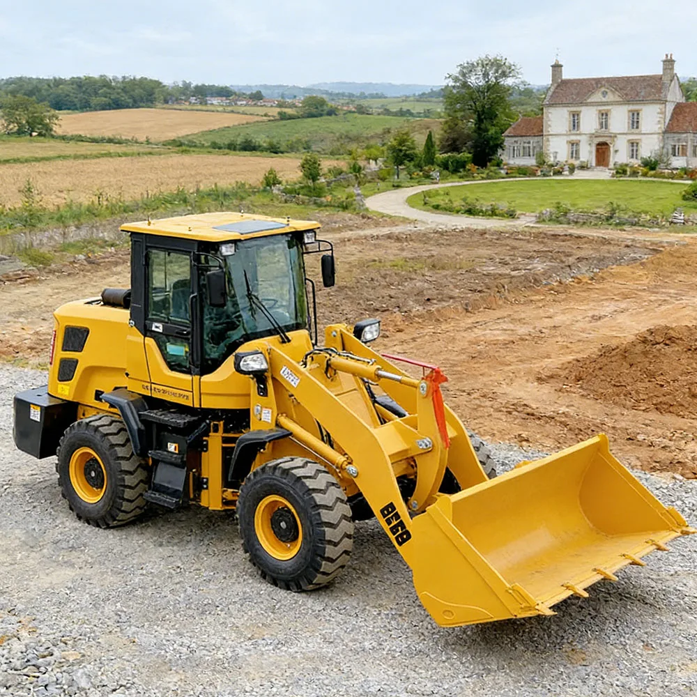 Euro 5 Diesel-Radlader 2 Tonnen 3 Tonnen 4 Tonnen 5 Tonnen Kleine Lader zum Fabrikpreis von Chinesischen Marken für Bau und Landwirtschaft Image