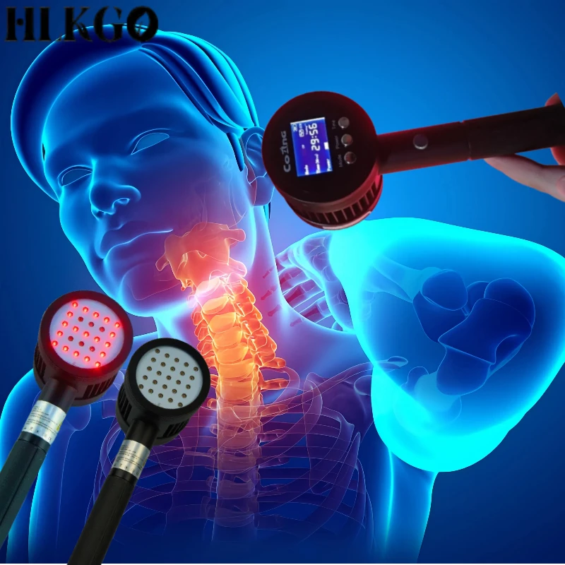 Medizinisches 5-W-Lasergerät der Klasse 4, 19 x 650 nm und 6 x 808 nm, Kombination für klinische Phototherapie-Behandlung Image