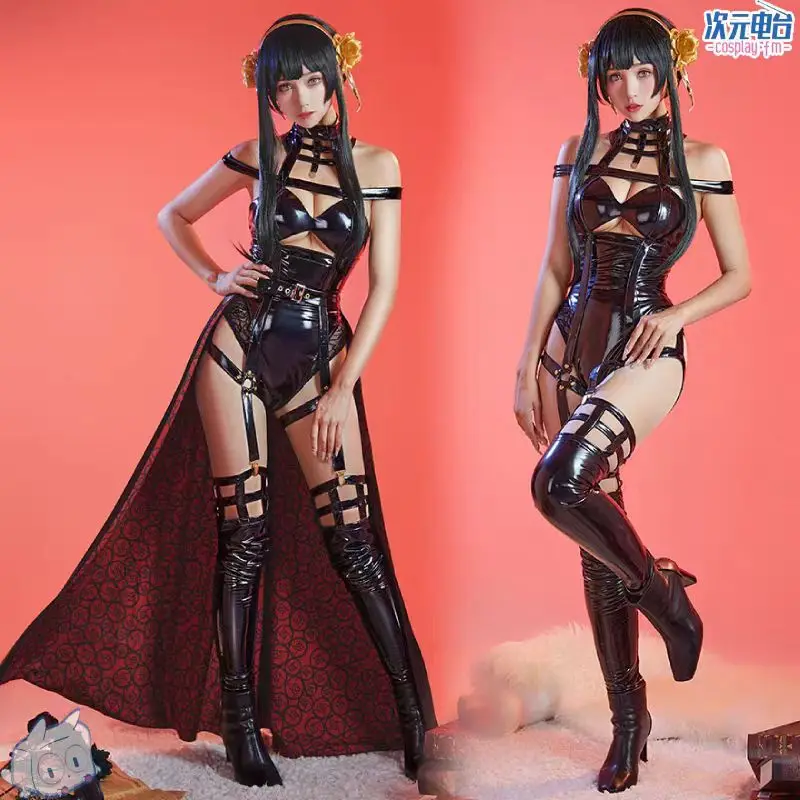 2025 neue heiße sexy Yor-Dessous-Set, Bandage-Body mit Taillenumhang und Strümpfen, Blumen-Clip, Dessous, Nachtwäsche, Kostüme Image