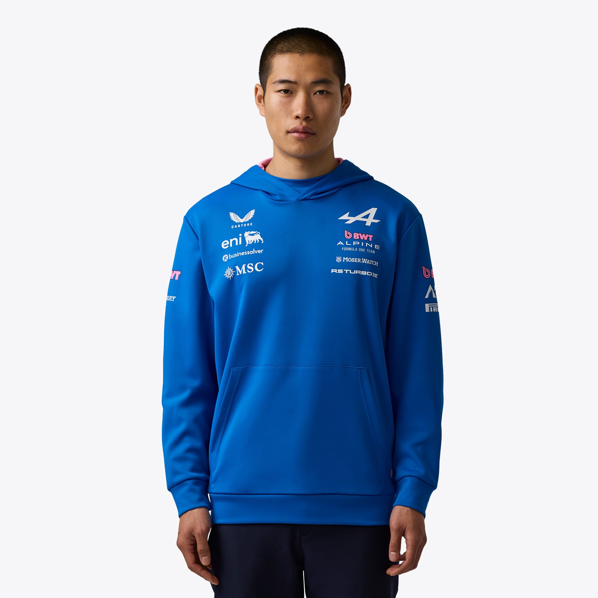 Alpine F1 Team 2026 Kapuzenpullover zum Überziehen – Unisex