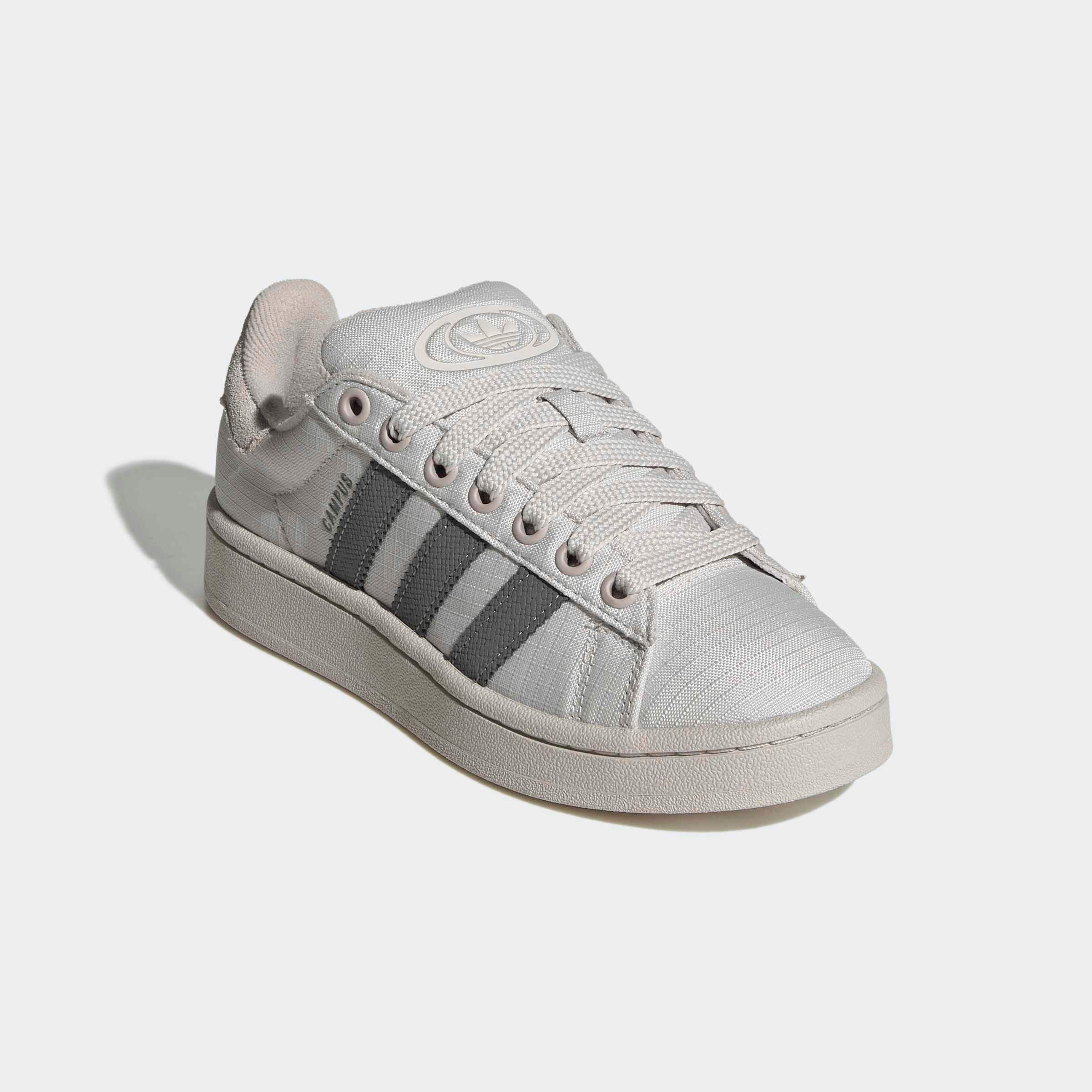 Sneaker ADIDAS ORIGINALS "CAMPUS 00S", Damen, Gr. 36, iron metallic, chalk pearl, chalk pearl, Textil, Schuhe Sneaker, für Kinder & Jugendliche
