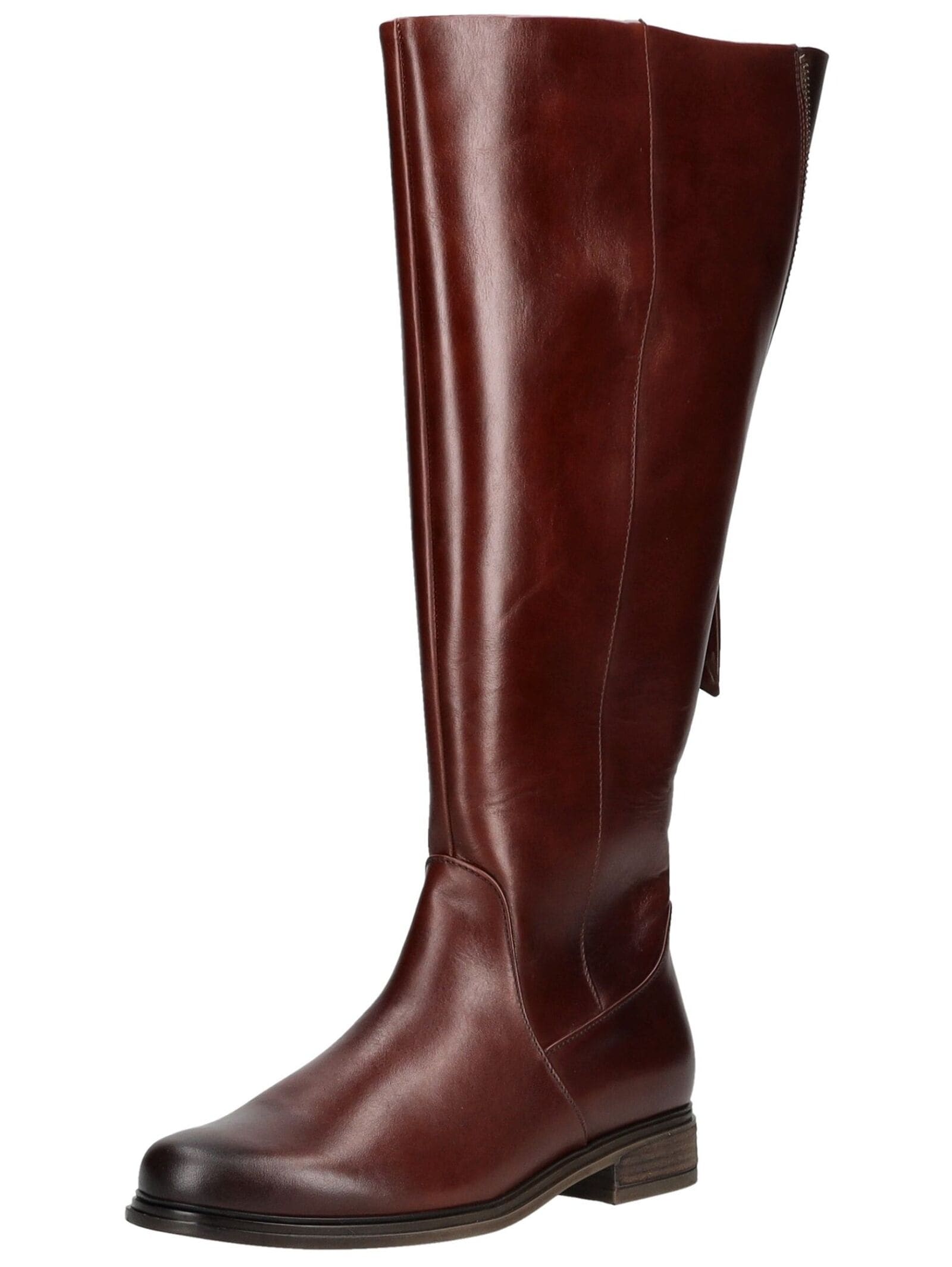 Stiefel GABOR COMFORT "Gabor Comfort Stiefel Nappaleder", Damen, Gr. 37,5, dunkelbraun, Nappaleder, Schuhe Stiefel