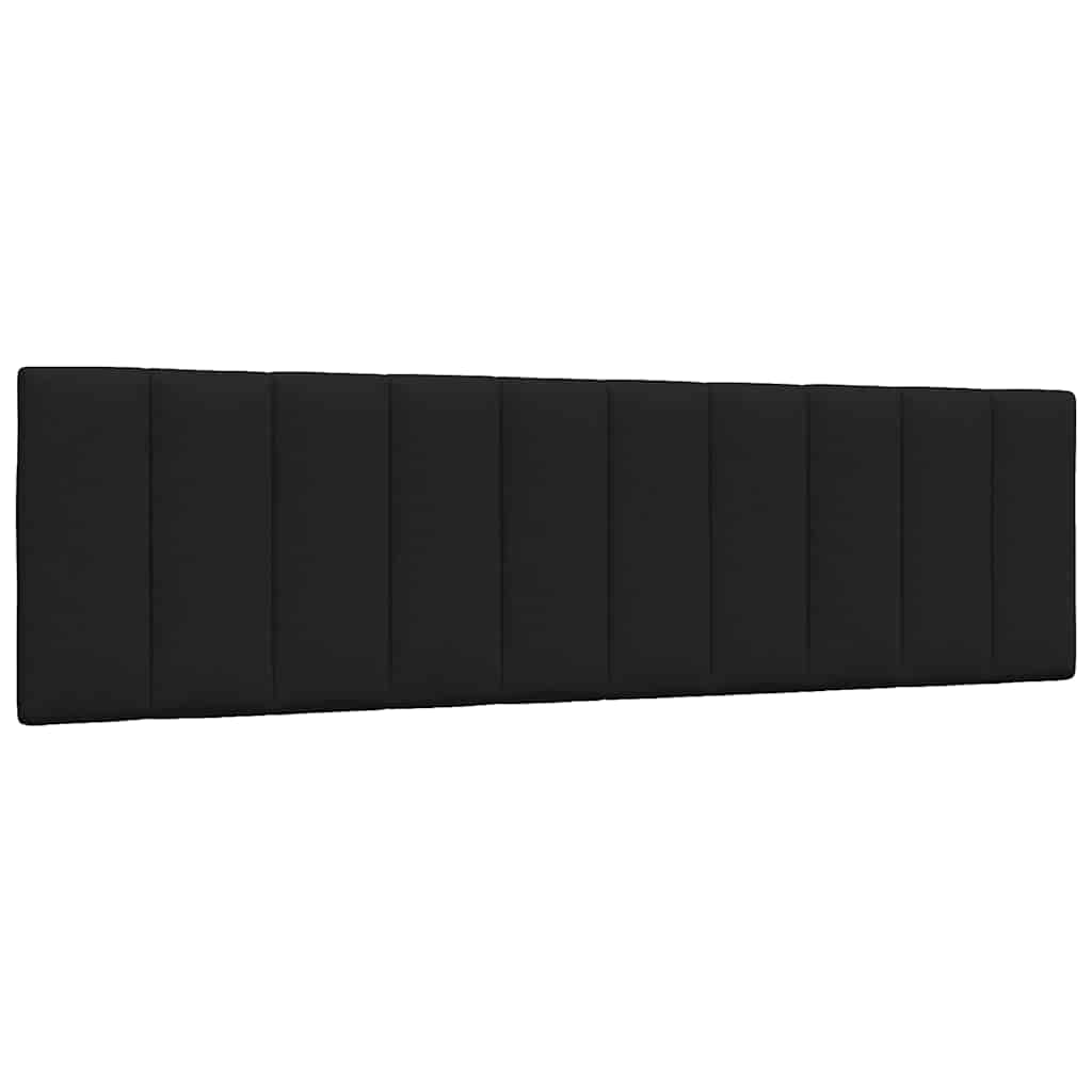 vidaXL Kopfteil-Kissen "Hanko" Schwarz 180 cm Stoff Image