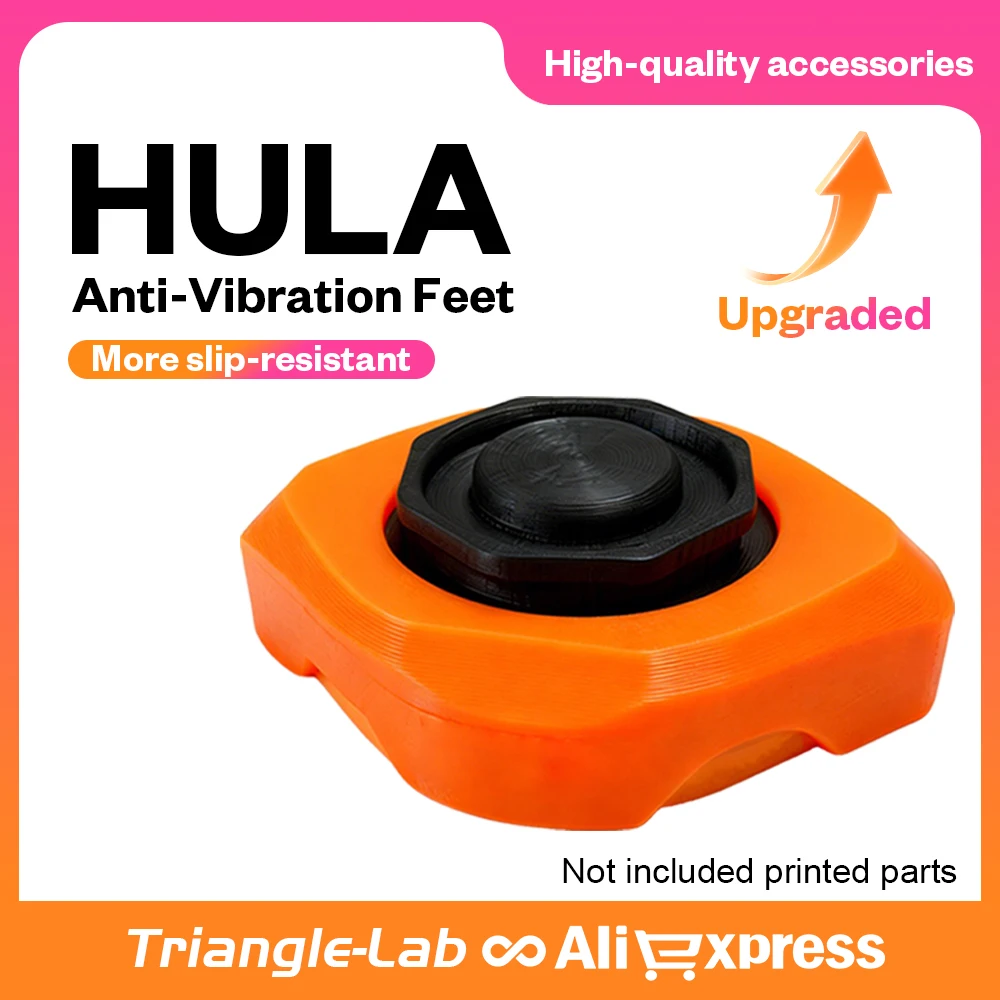 Trianglelab HULA Anti-Vibrationsfüße für Bambu Lab A1 A1mini P1P P1S P2S HULA für Creality K1 K1C K1 Max Beine HULA für QIDI Q2 Image