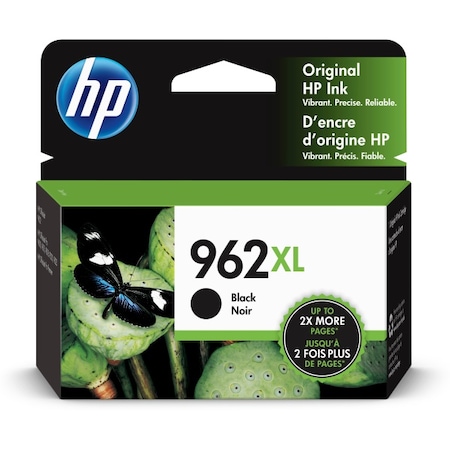 HP 3JA03AN HP 962XL, 3JA03AN Black Original Ink Cartridge, 2000 Yield