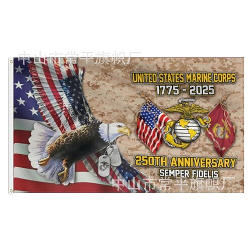 2er-Packung Flaggen zum 250. Jahrestag der amerikanischen Unabhängigkeit Image