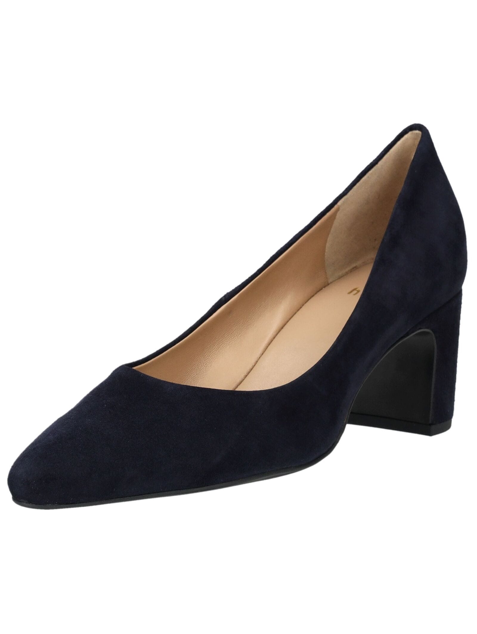 Pumps HÖGL "Högl Pumps Veloursleder", Damen, Gr. 38,5, dunkelblau, Veloursleder, Schuhe Pumps