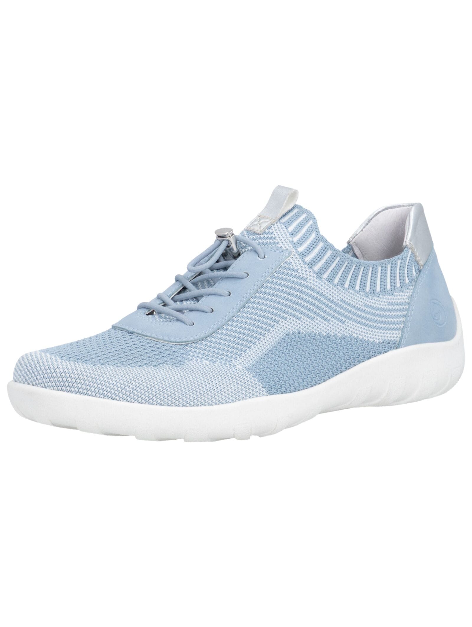 Sneaker REMONTE "Remonte Sneaker Synthetik/Textil", Damen, Gr. 42, weiß, blau, Synthetik, Textil, Schuhe Sneaker