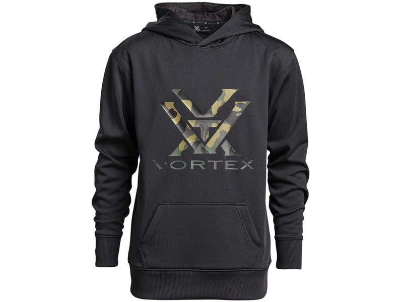 Vortex KD Performance Hoodie Large Black Camo 222-48-BCAL
