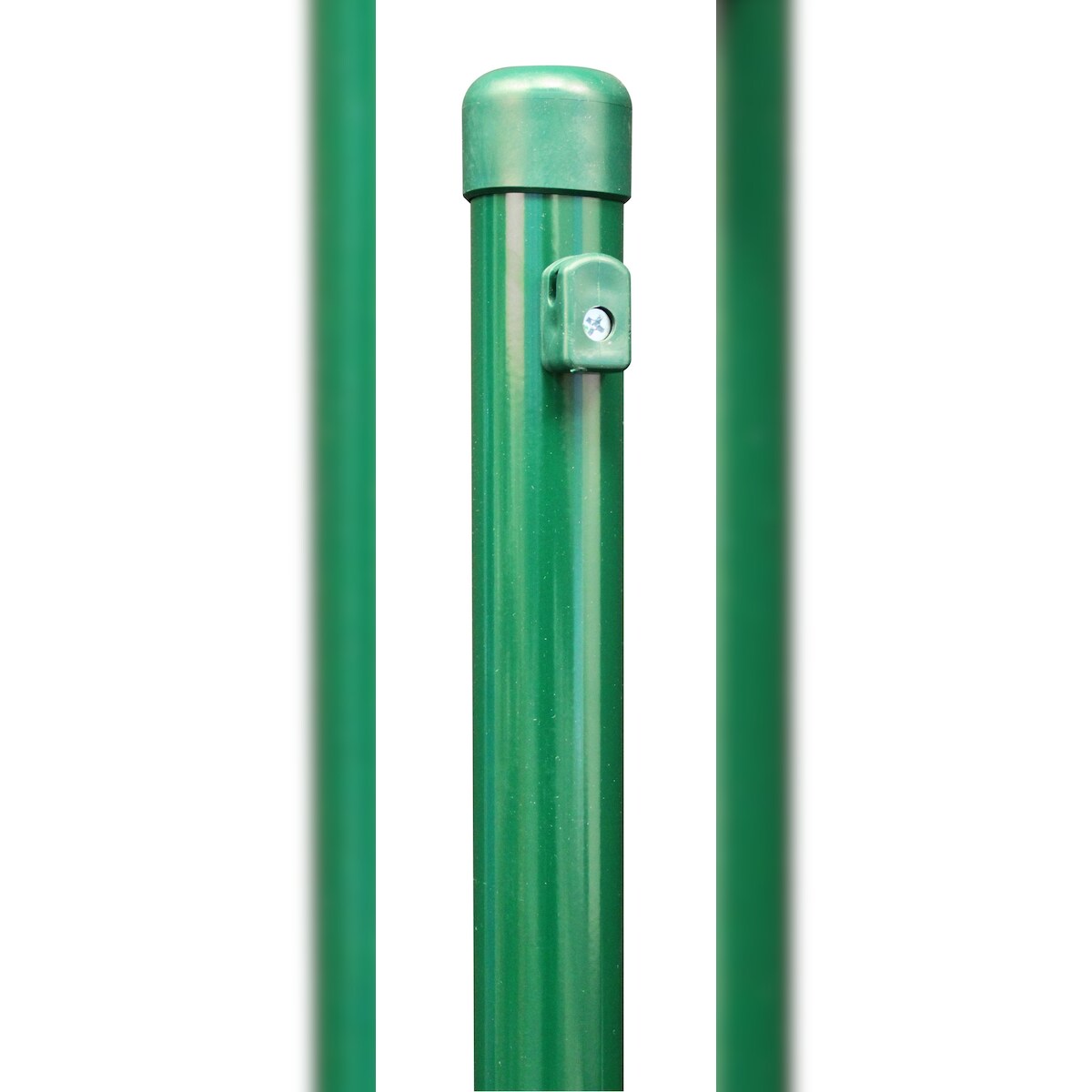 Alberts Zaunpfosten für Maschendrahtzaun grün Ø38 mm Länge: 2,25 m Image