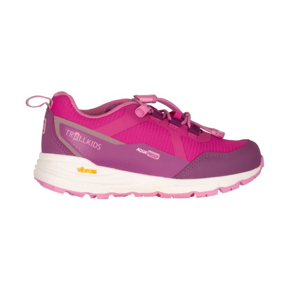 Trollkids - Kid's Skarvan Hiker Low XT - Multisportschuhe 35 | EU 35 rosa/lila