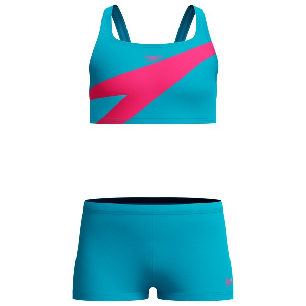 Speedo - Kid's Hyperboom Butterfly Back Two Piece - Bikini Gr 176 türkis