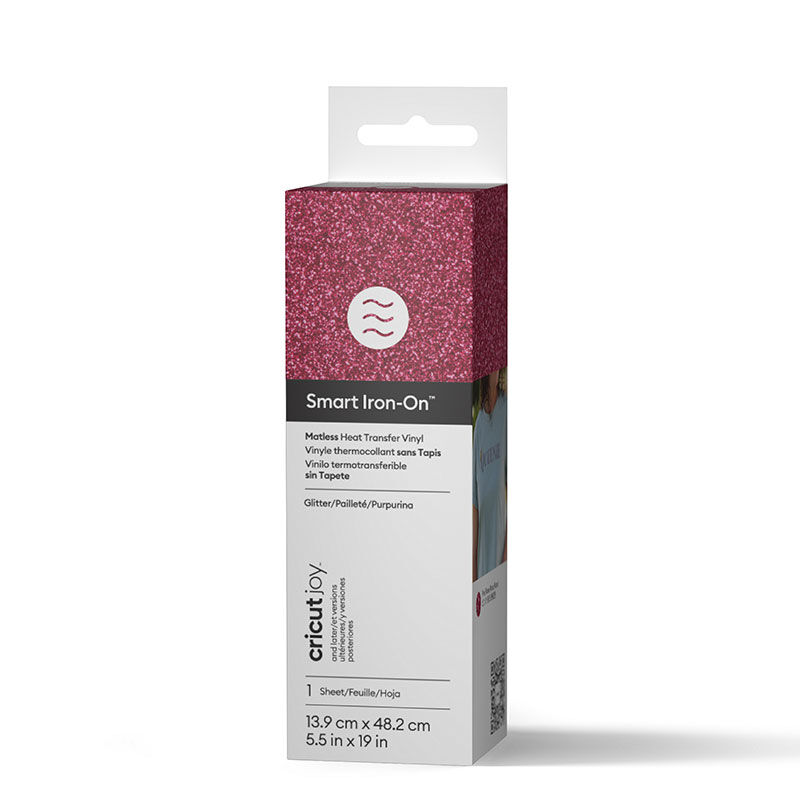 Cricut Joy Smart Iron-On Glitter | Pink
