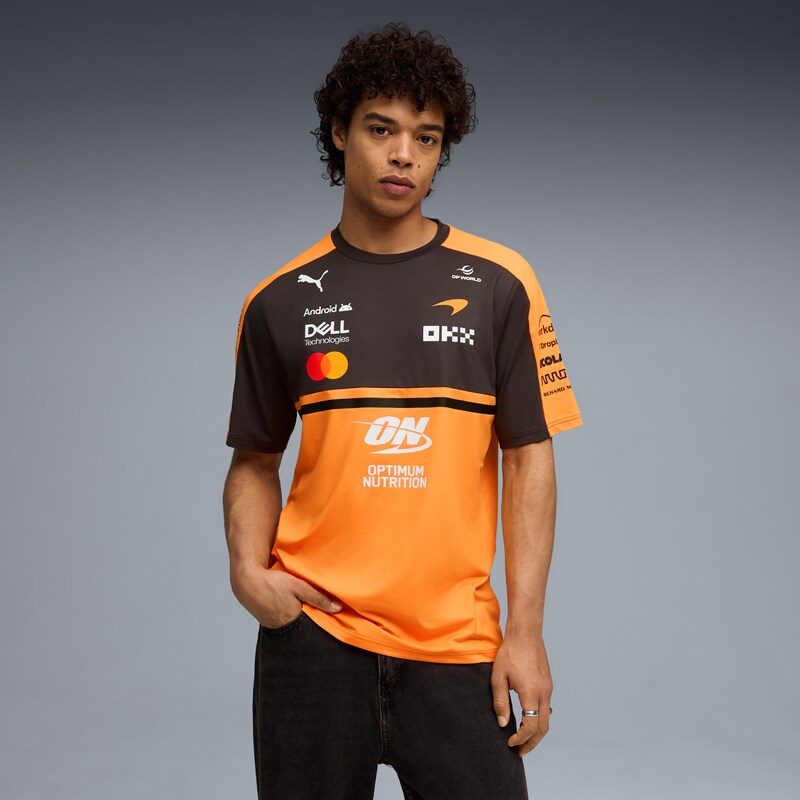 "McLaren 2026 Team Set Up T-Shirt – Papaya" Image