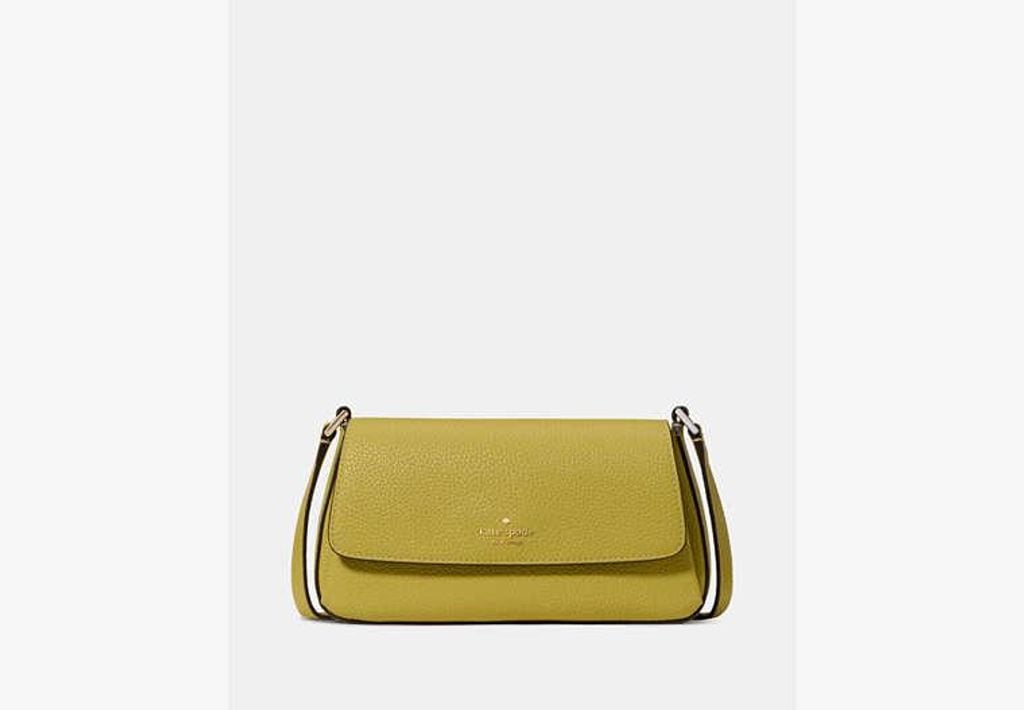 Sutton Mini Flap Crossbody - Green - Kate Spade Shoulder Bags