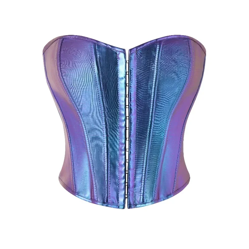 Mode Liebsten Off Schulter Korsett Tank Crop Tops Backless Bustier Top Weibliche Unterwäsche Image