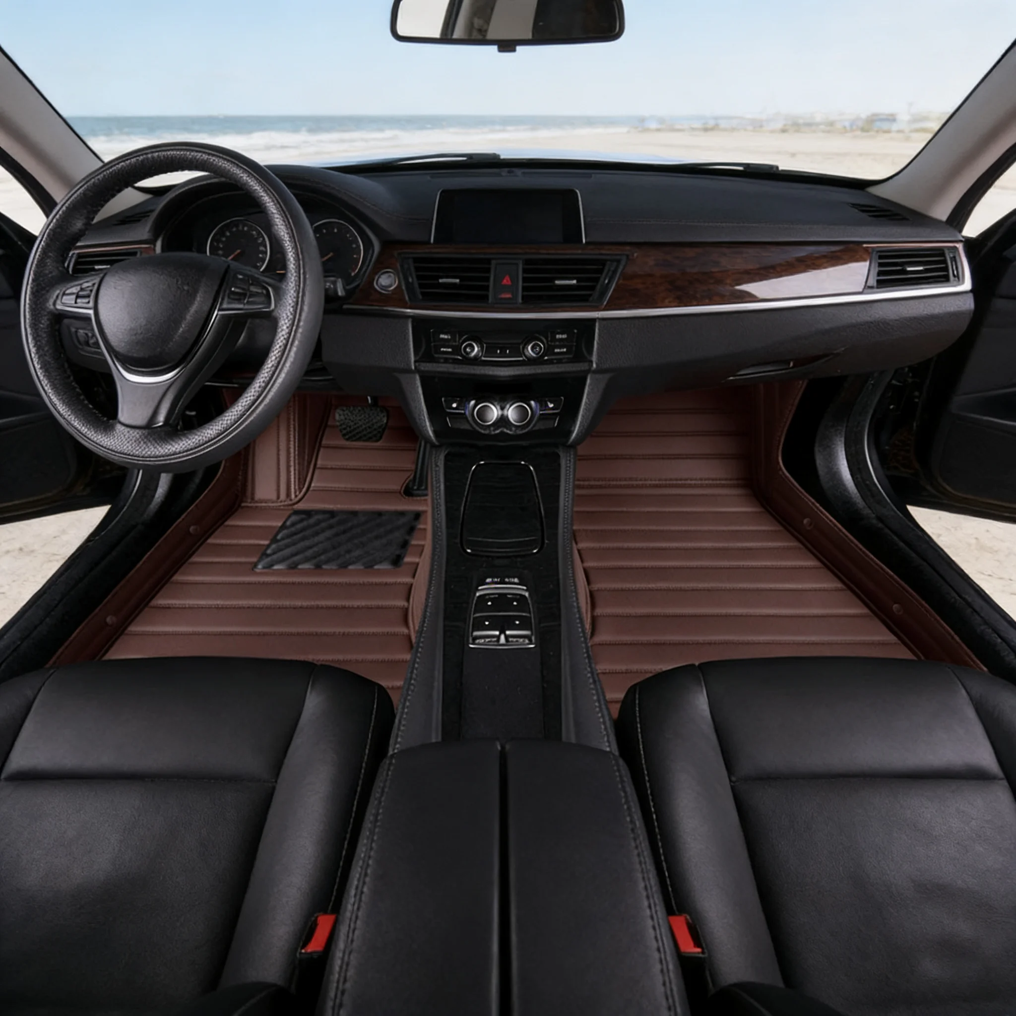 Maßgeschneiderte Auto-Fußmatten für Byd Seal u 2024 Song Pro 2021 Sealion 6 2024 King 2024 Song Plus 2020 Auto-Innenausstattung Zubehör. Image