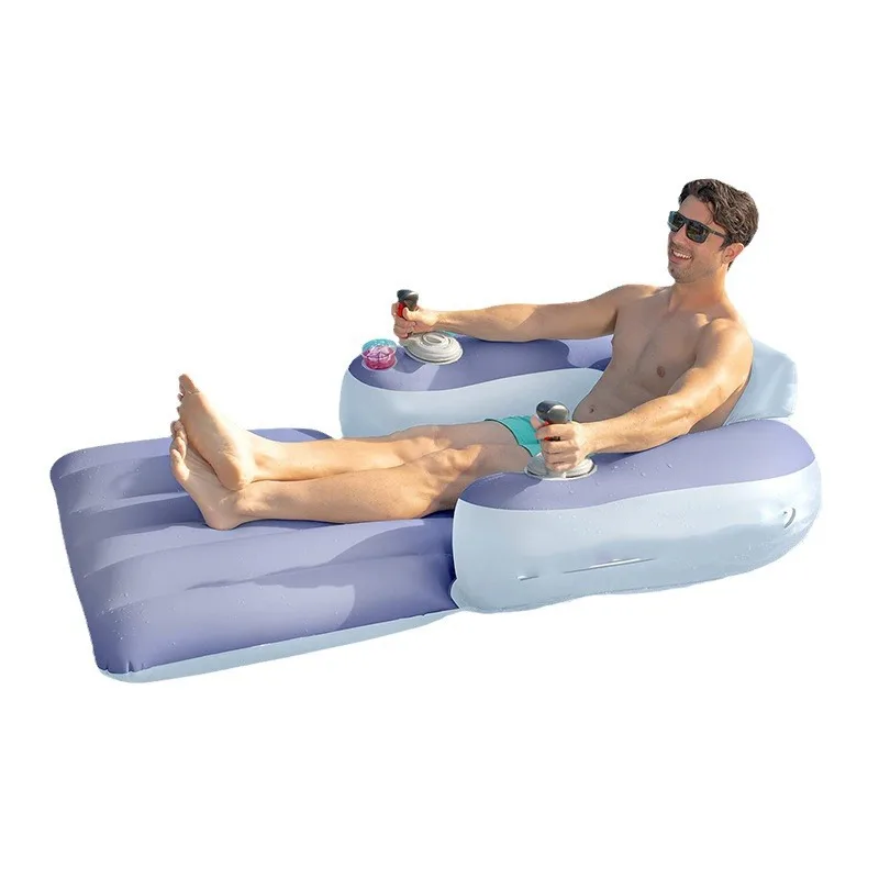 Aufblasbarer elektrischer Wassersitz für Erwachsene, Wasser-Spielboot mit Schubantrieb, aufblasbarer Jet-Ski-Rennschwimmer Image