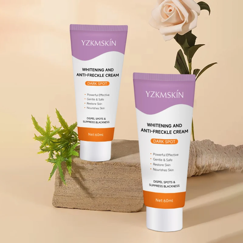 Crema e Lozione Sbiancante alle Erbe per la Cura della Pelle del Viso e del Corpo Schiarente per Zone Sensibili Cosce Interne e Ginocchia Scuri con Vitamina C OEM ODM Private Label