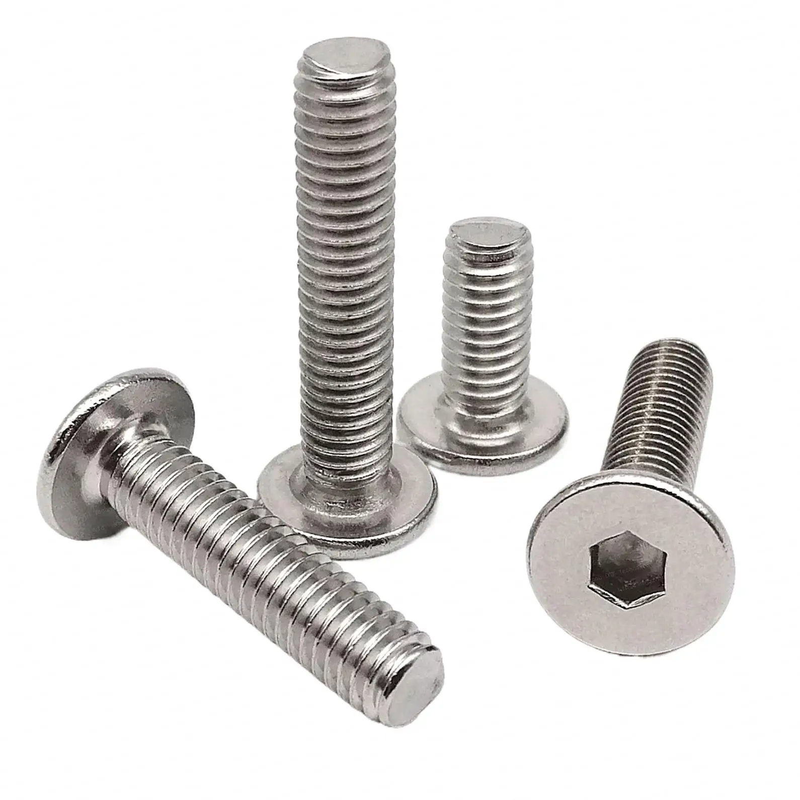 SDPSI DCT CM m1. 6 M2 M2.5 M3 M4 M5 M6 M8 304 A2 in acciaio inox esagonale presa Ultra sottile piatto Wafer testa a brugola vite bullone