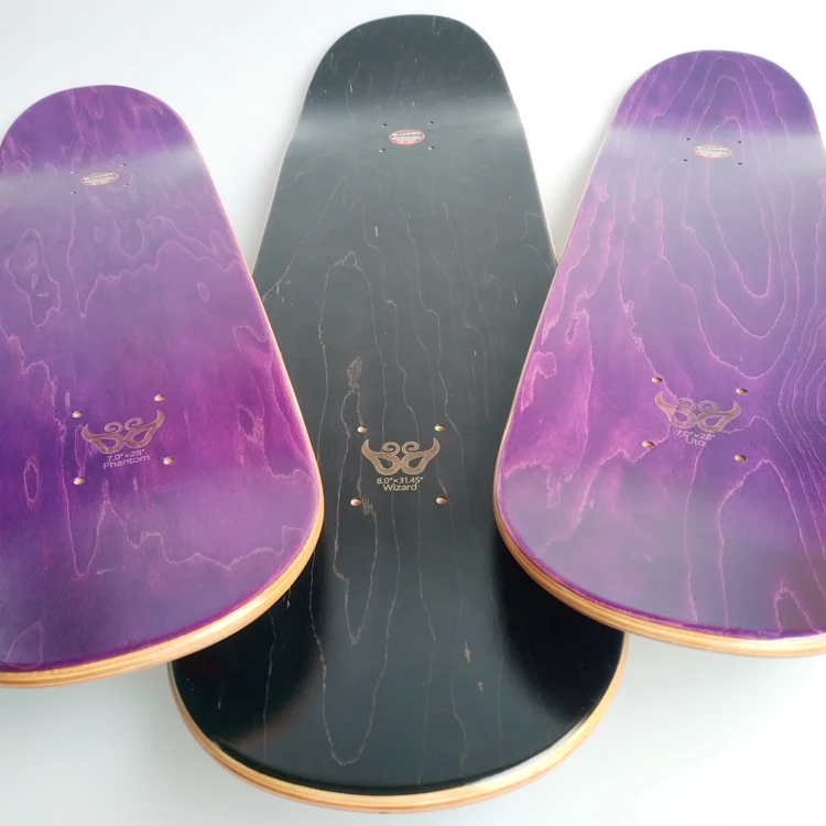 Commercio all'ingrosso di buona qualità Skate Board ponti in 100% legno di acero canadese ponte di Skateboard con Logo personalizzato di stampa OEM Size 8"